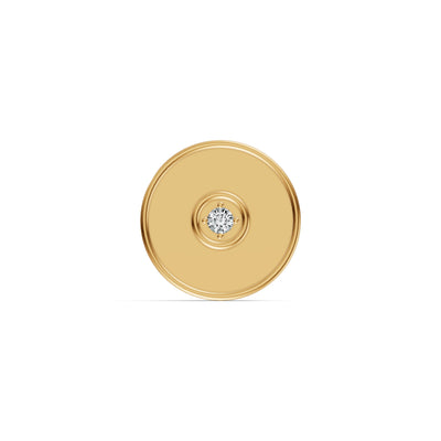 0.5 Gram Diamond Gold Coin