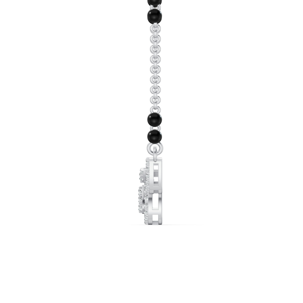 Twin Loop Diamond Mangalsutra