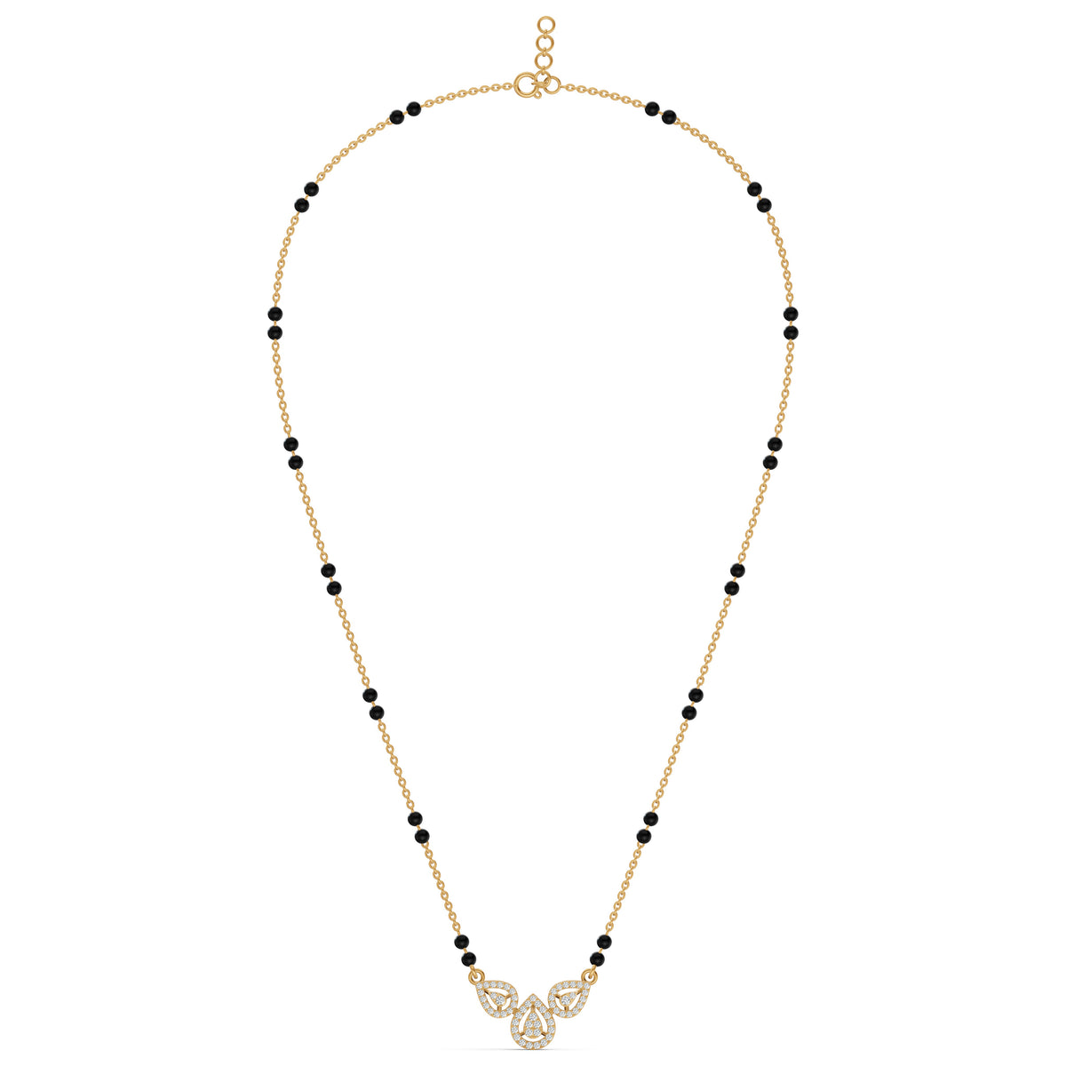 Twin Loop Diamond Mangalsutra