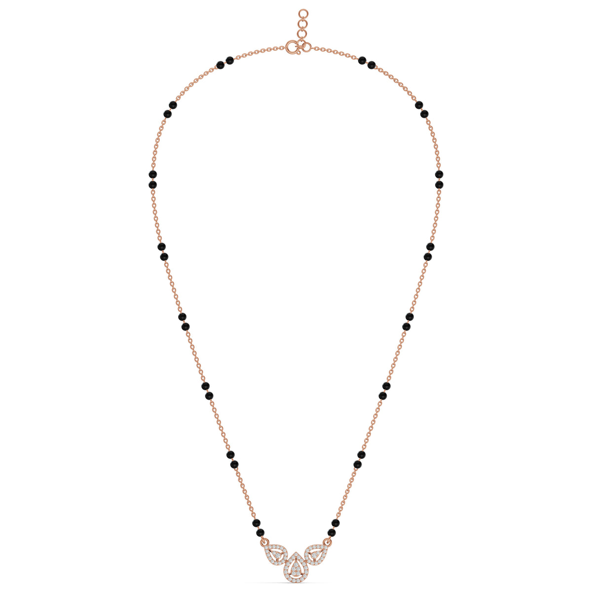 Twin Loop Diamond Mangalsutra