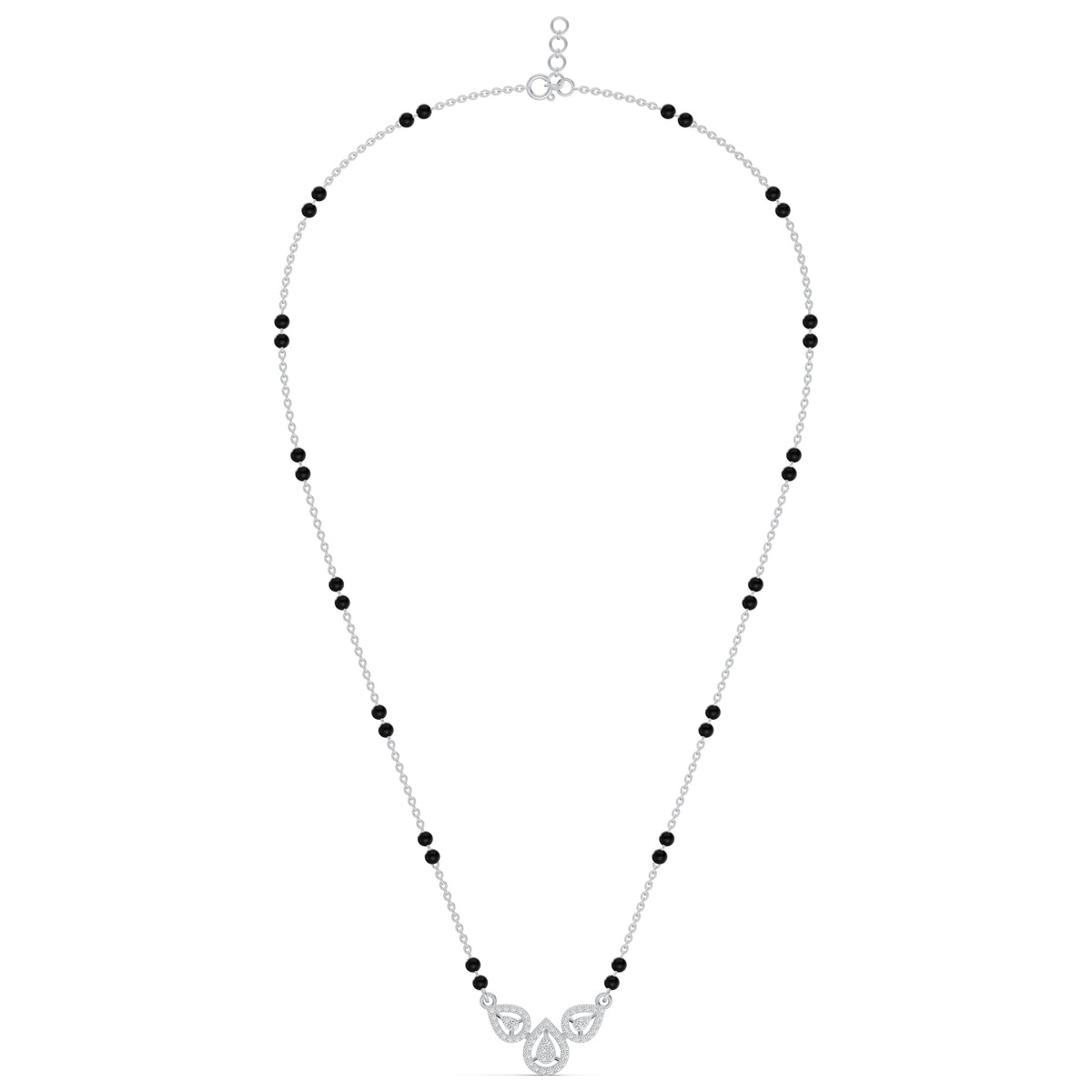 Twin Loop Diamond Mangalsutra