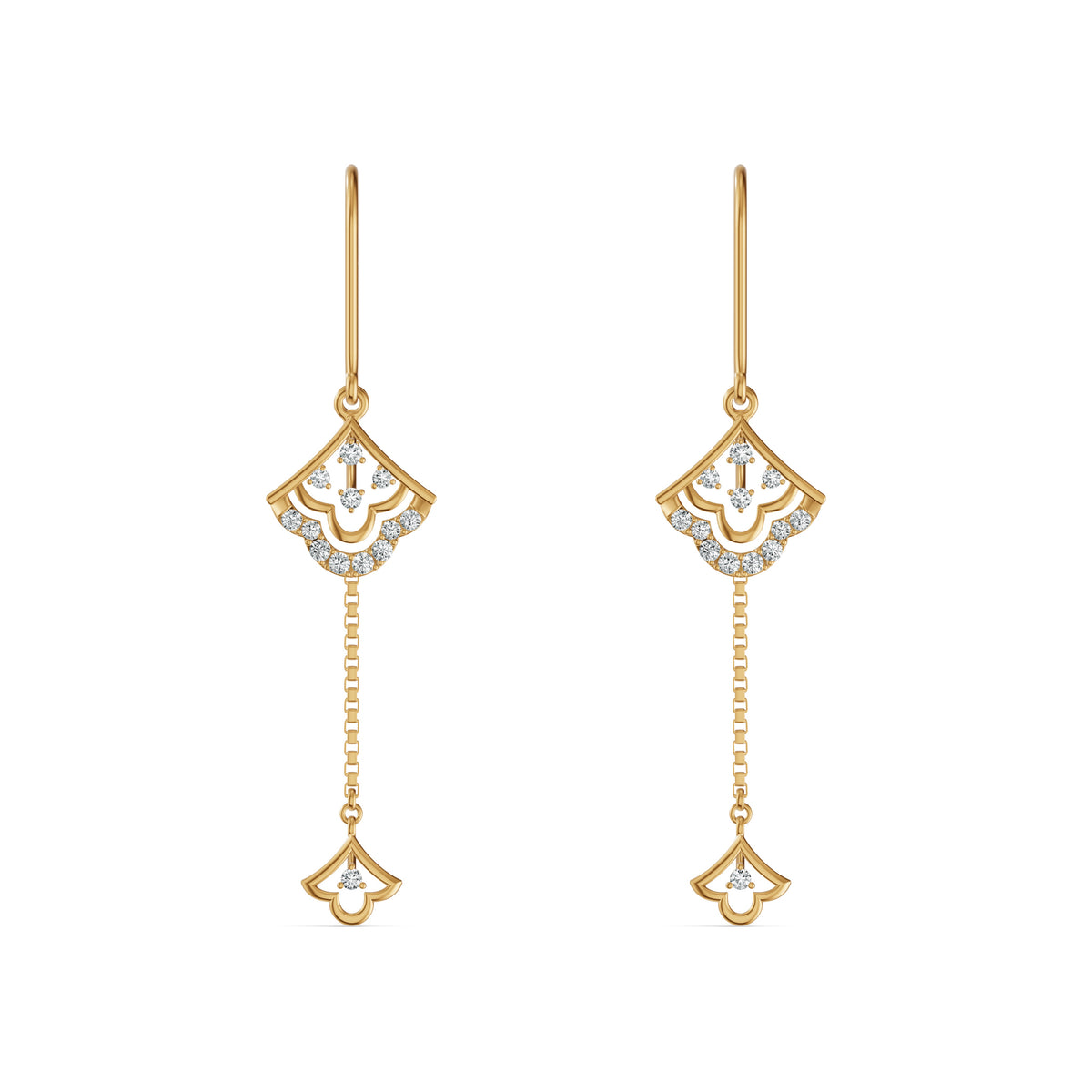 Aurielle Diamond Sui Dhaga Earrings