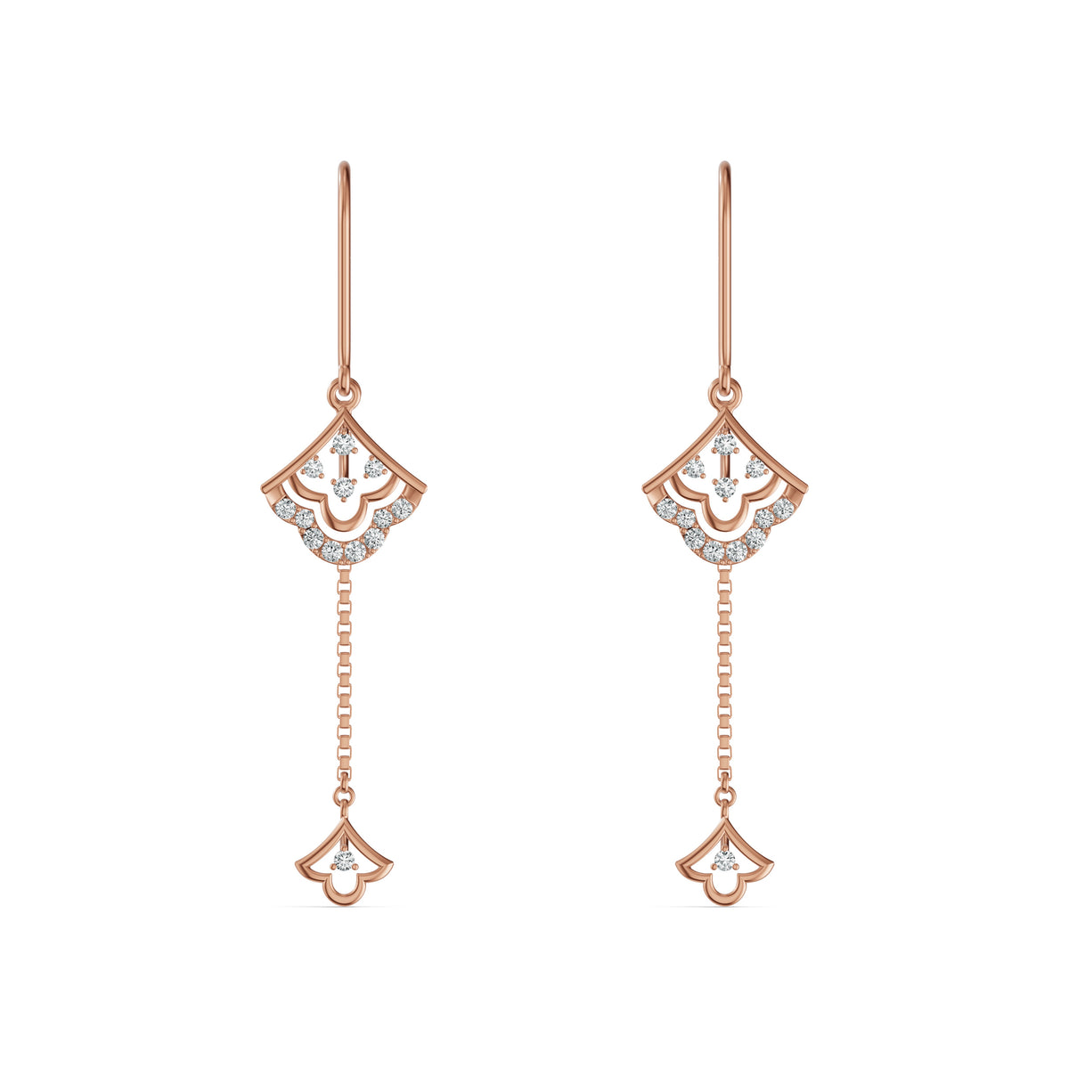 Aurielle Diamond Sui Dhaga Earrings
