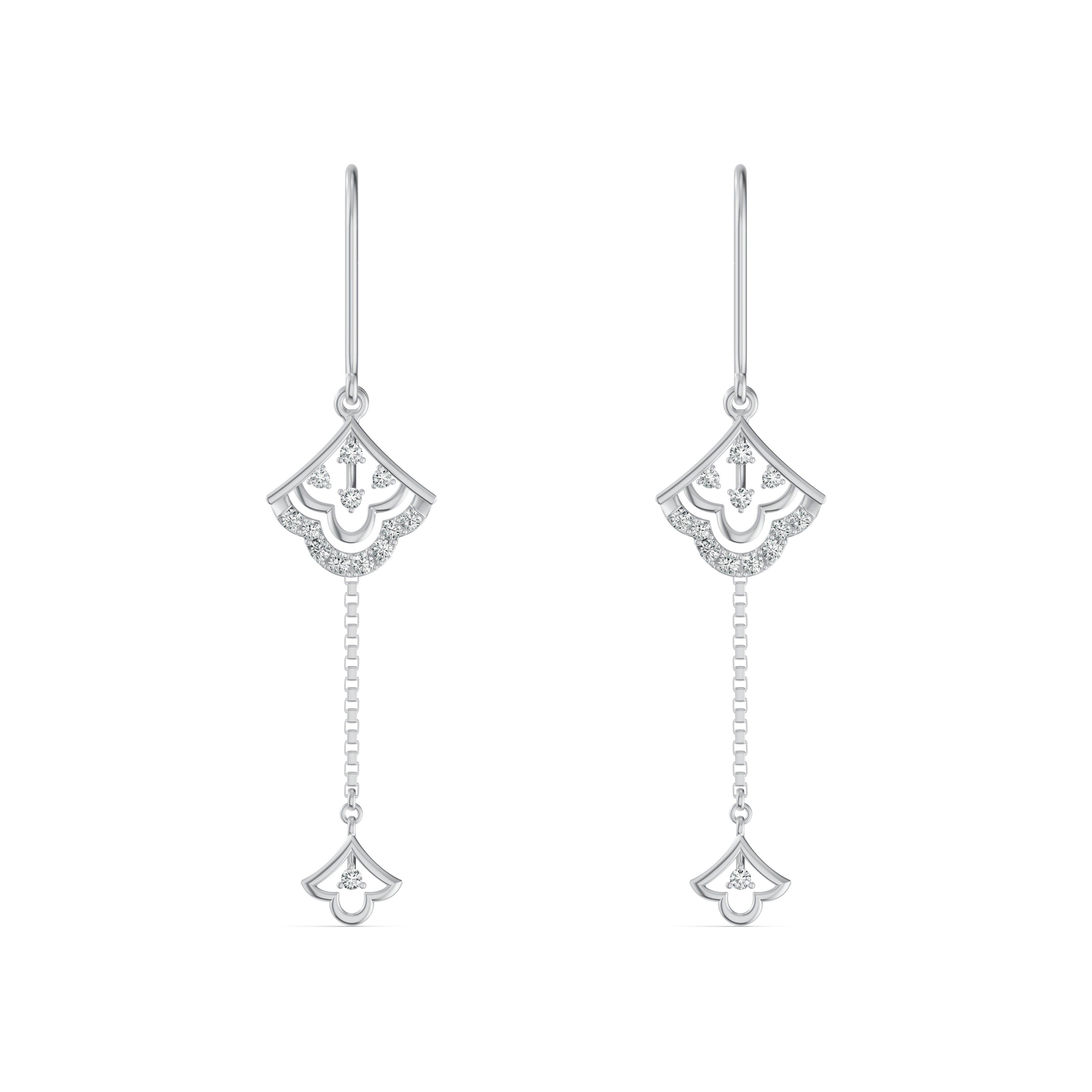 Aurielle Diamond Sui Dhaga Earrings