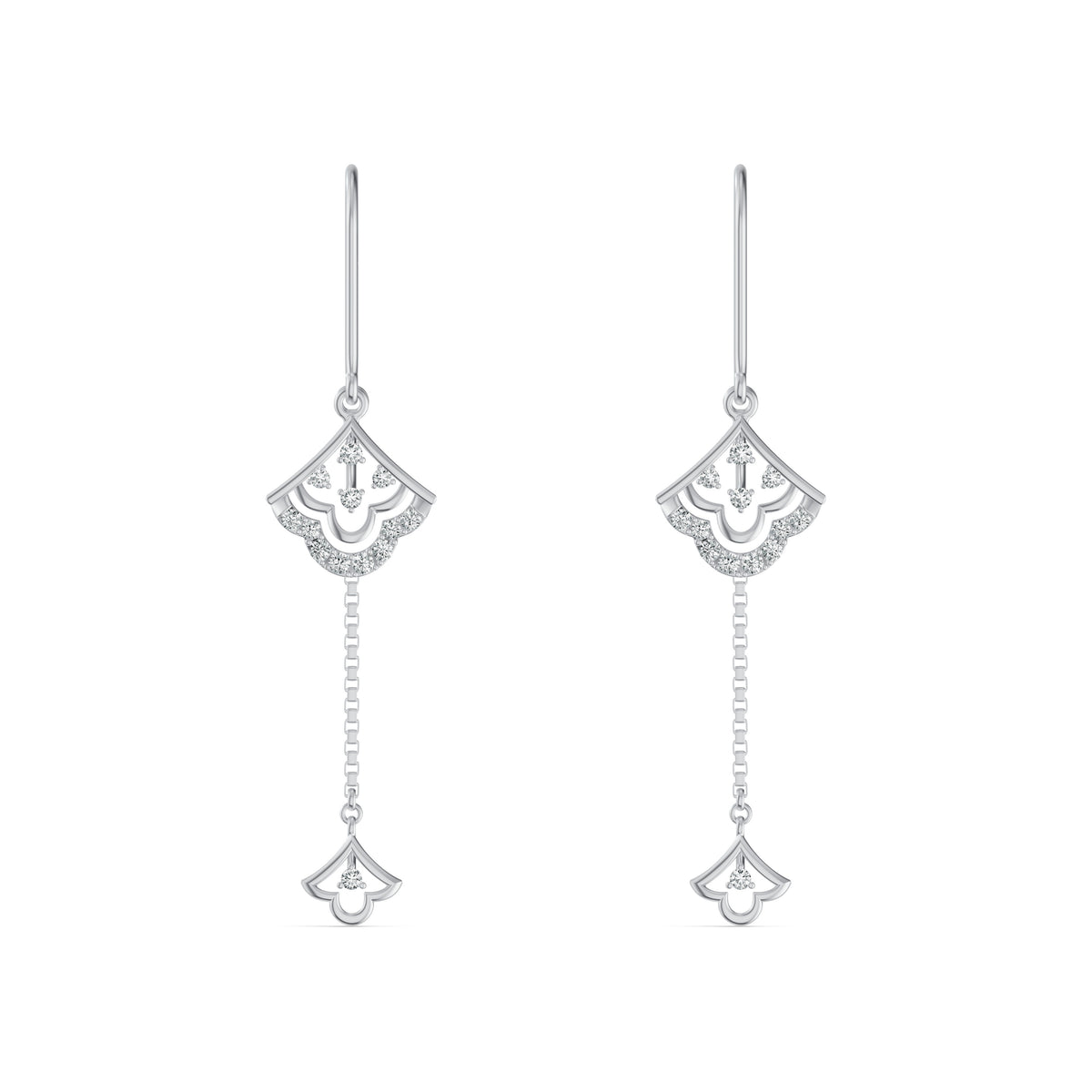 Aurielle Diamond Sui Dhaga Earrings