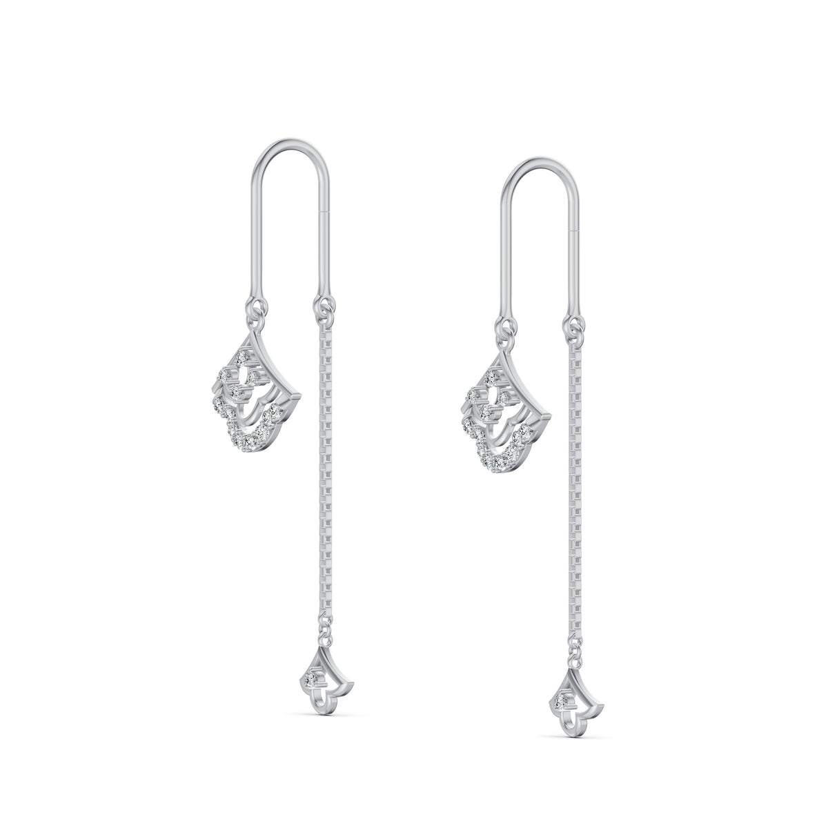 Aurielle Diamond Sui Dhaga Earrings