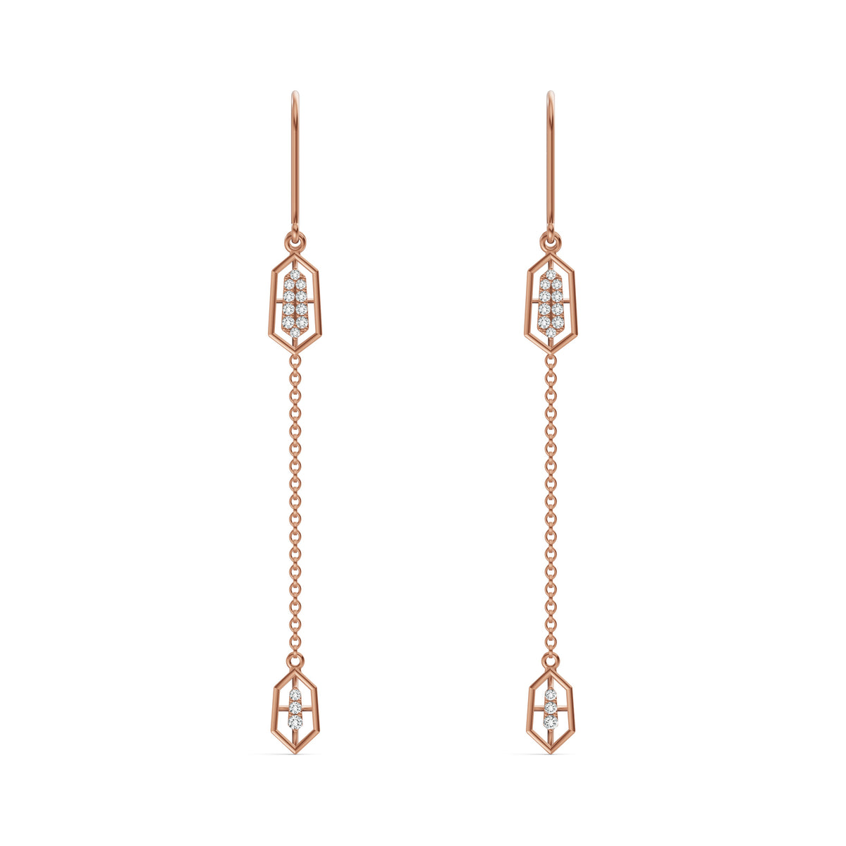 Lyra Diamond Sui Dhaga Earrings