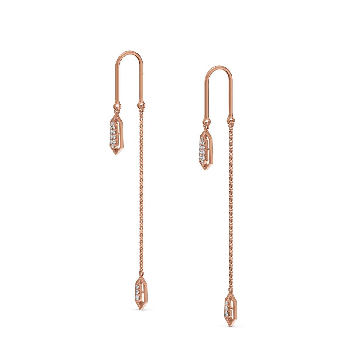 Lyra Diamond Sui Dhaga Earrings