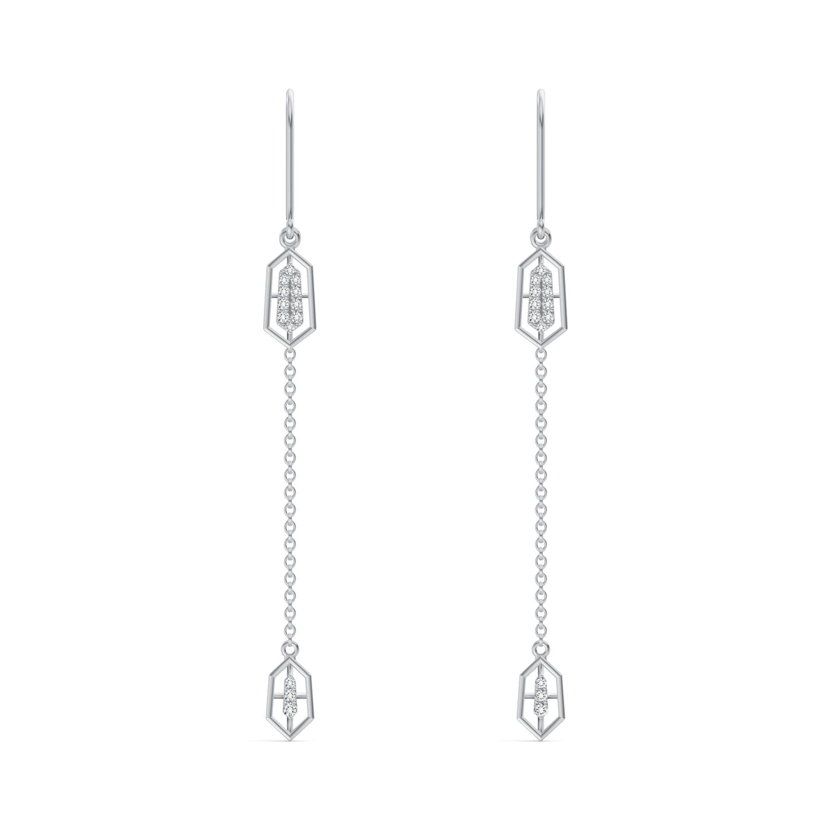 Lyra Diamond Sui Dhaga Earrings