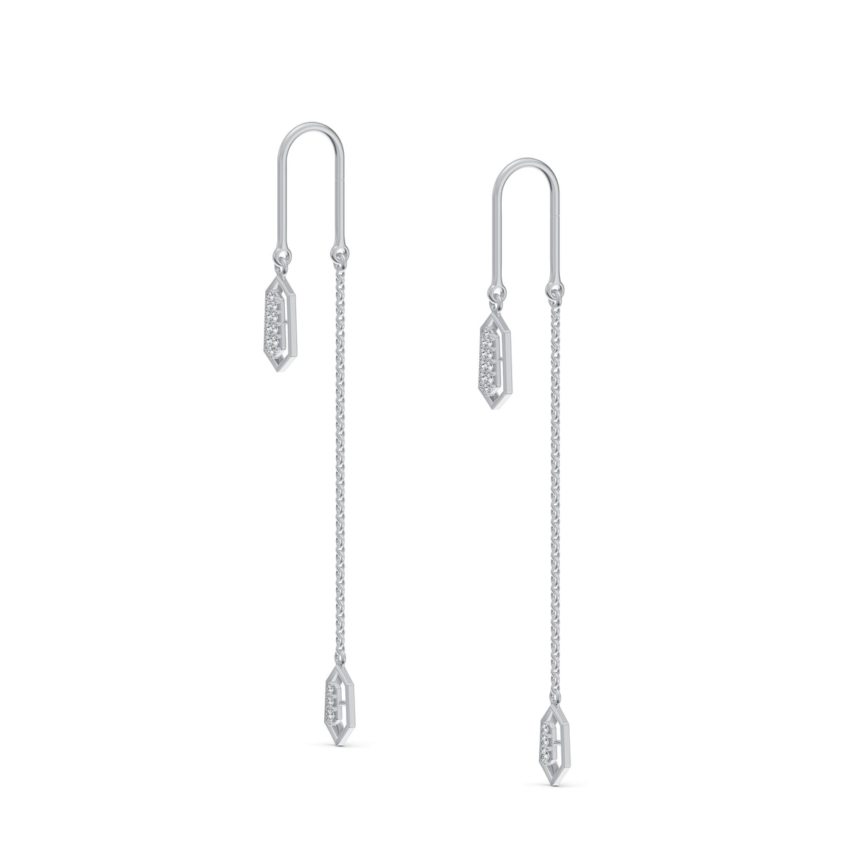Lyra Diamond Sui Dhaga Earrings