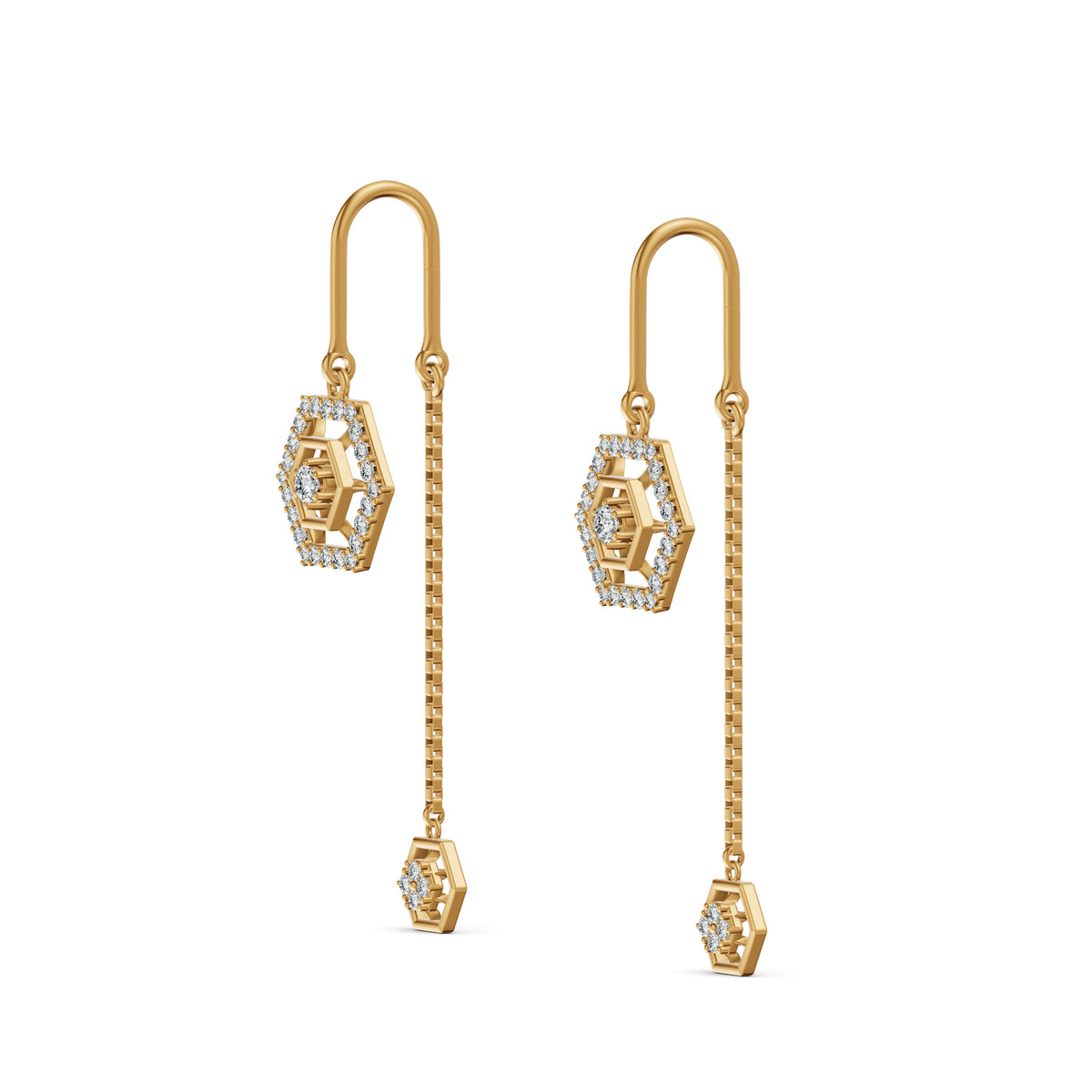 Asteria Diamond Sui Dhaga Earrings