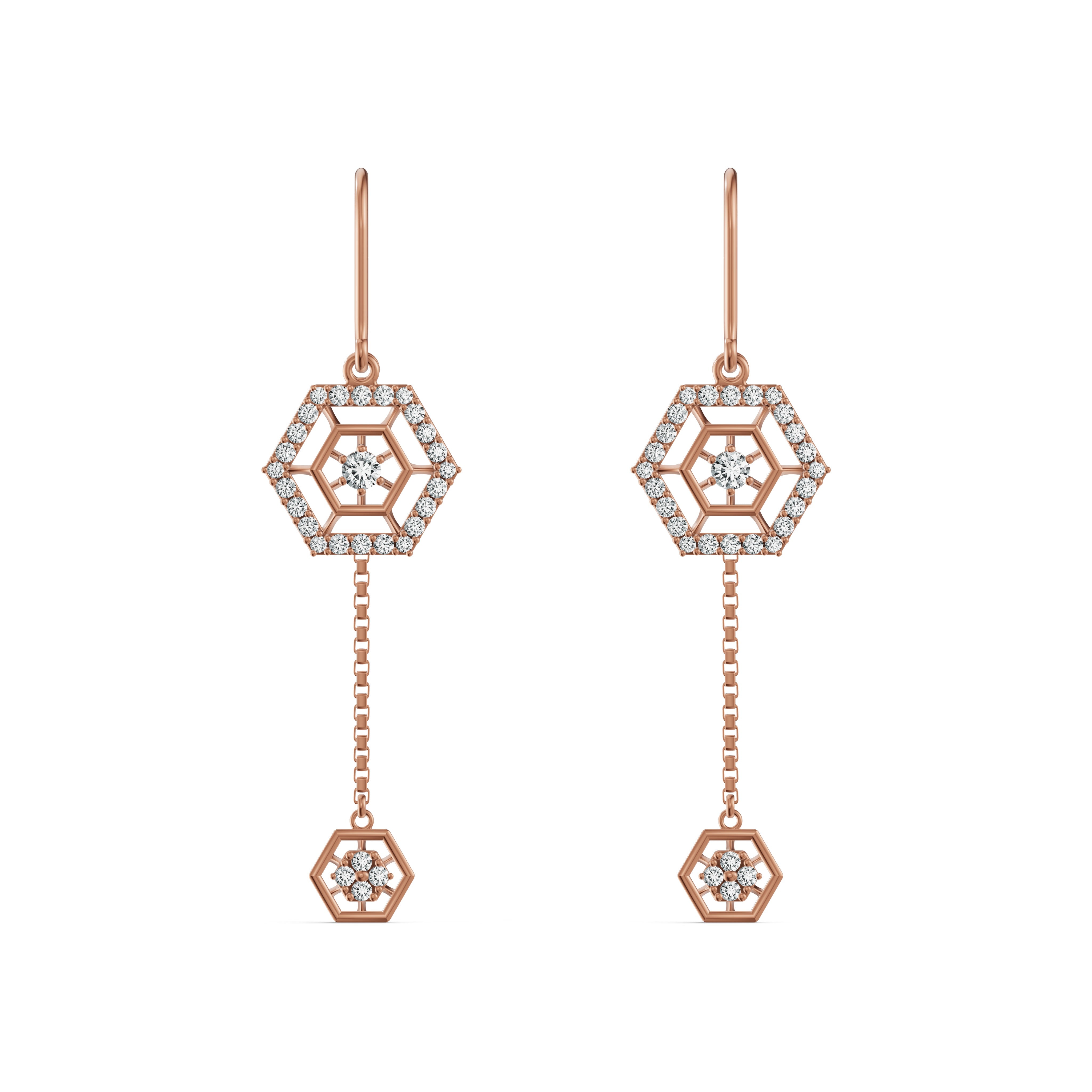 Asteria Diamond Sui Dhaga Earrings