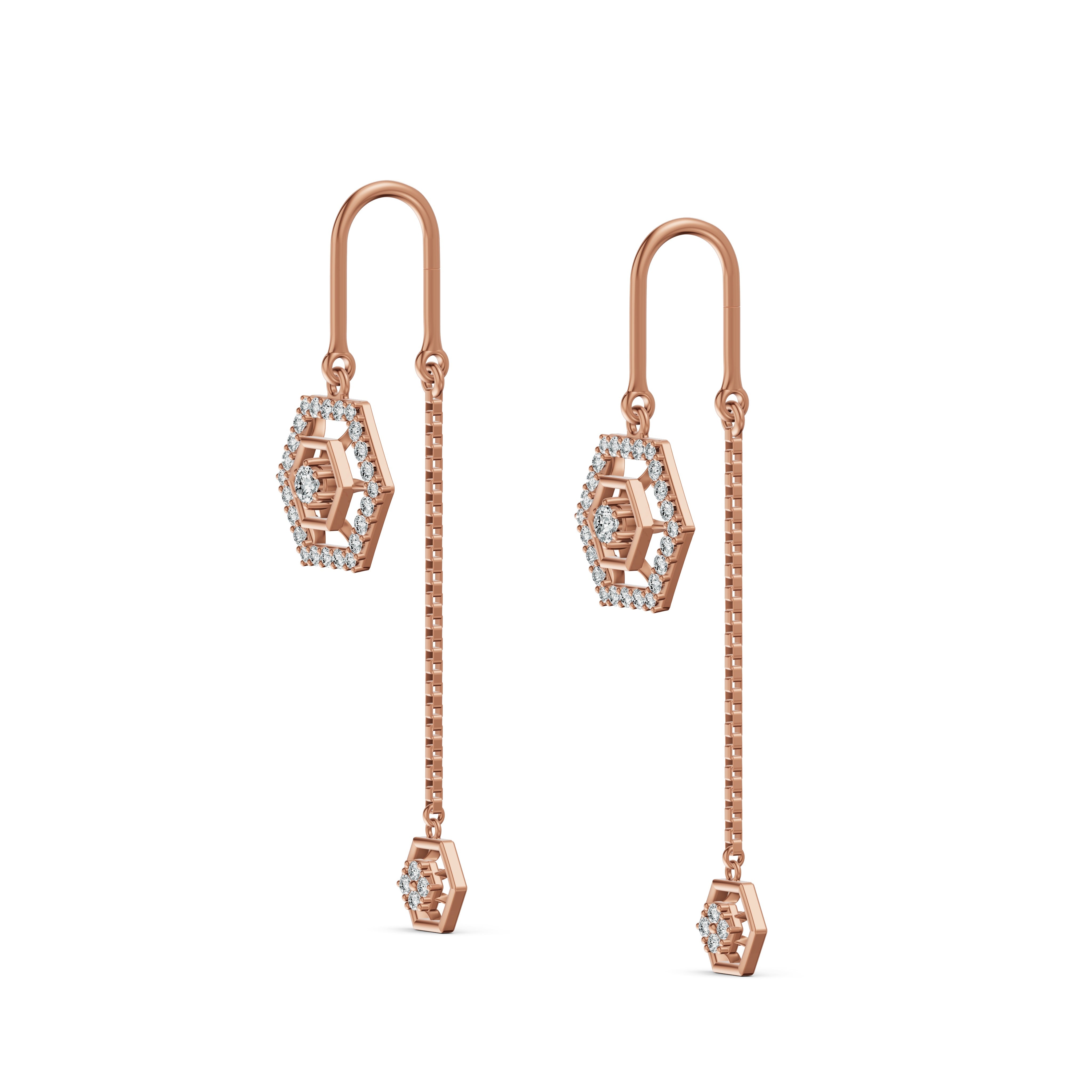 Asteria Diamond Sui Dhaga Earrings