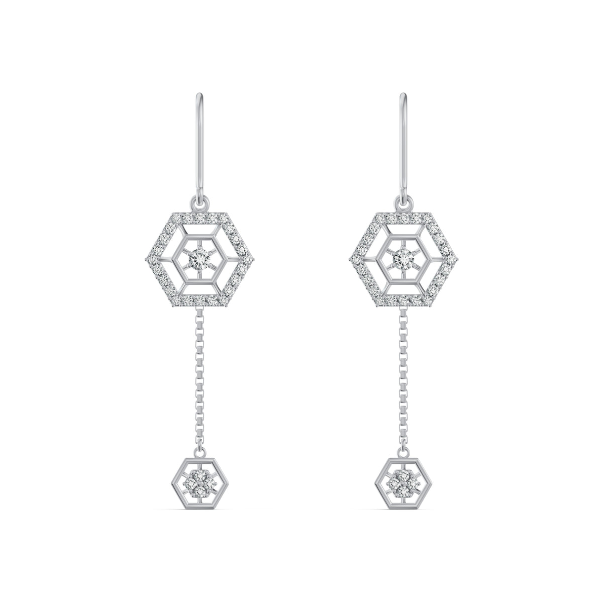 Asteria Diamond Sui Dhaga Earrings