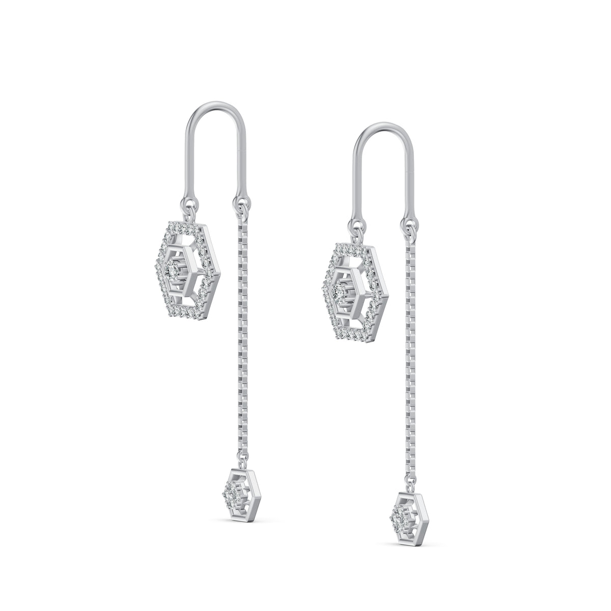 Asteria Diamond Sui Dhaga Earrings