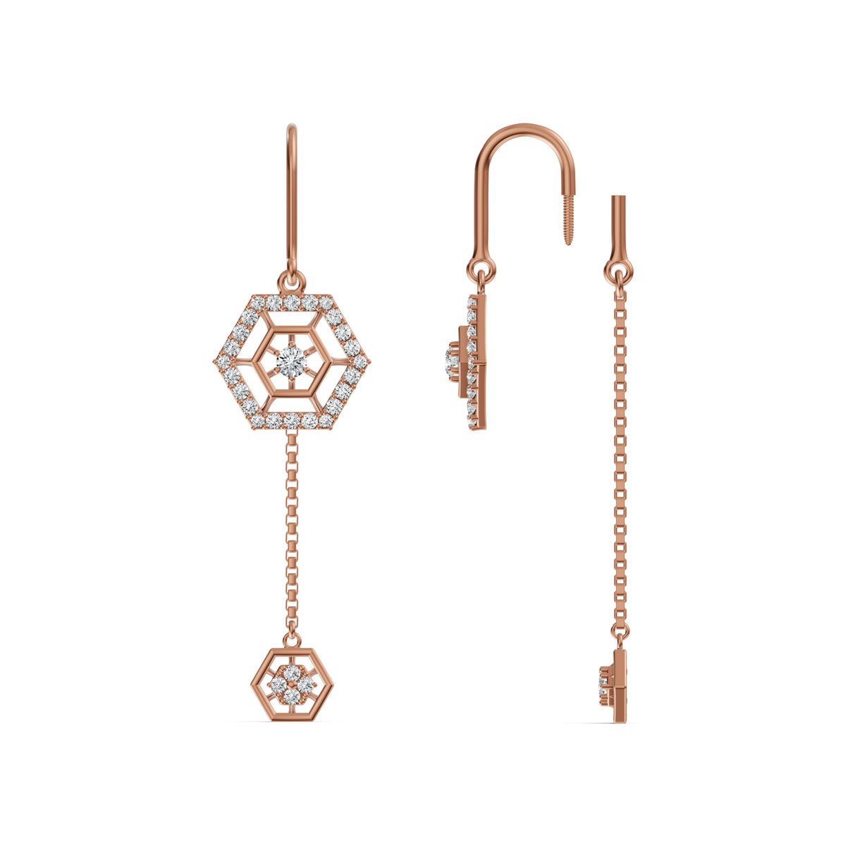 Asteria Diamond Sui Dhaga Earrings