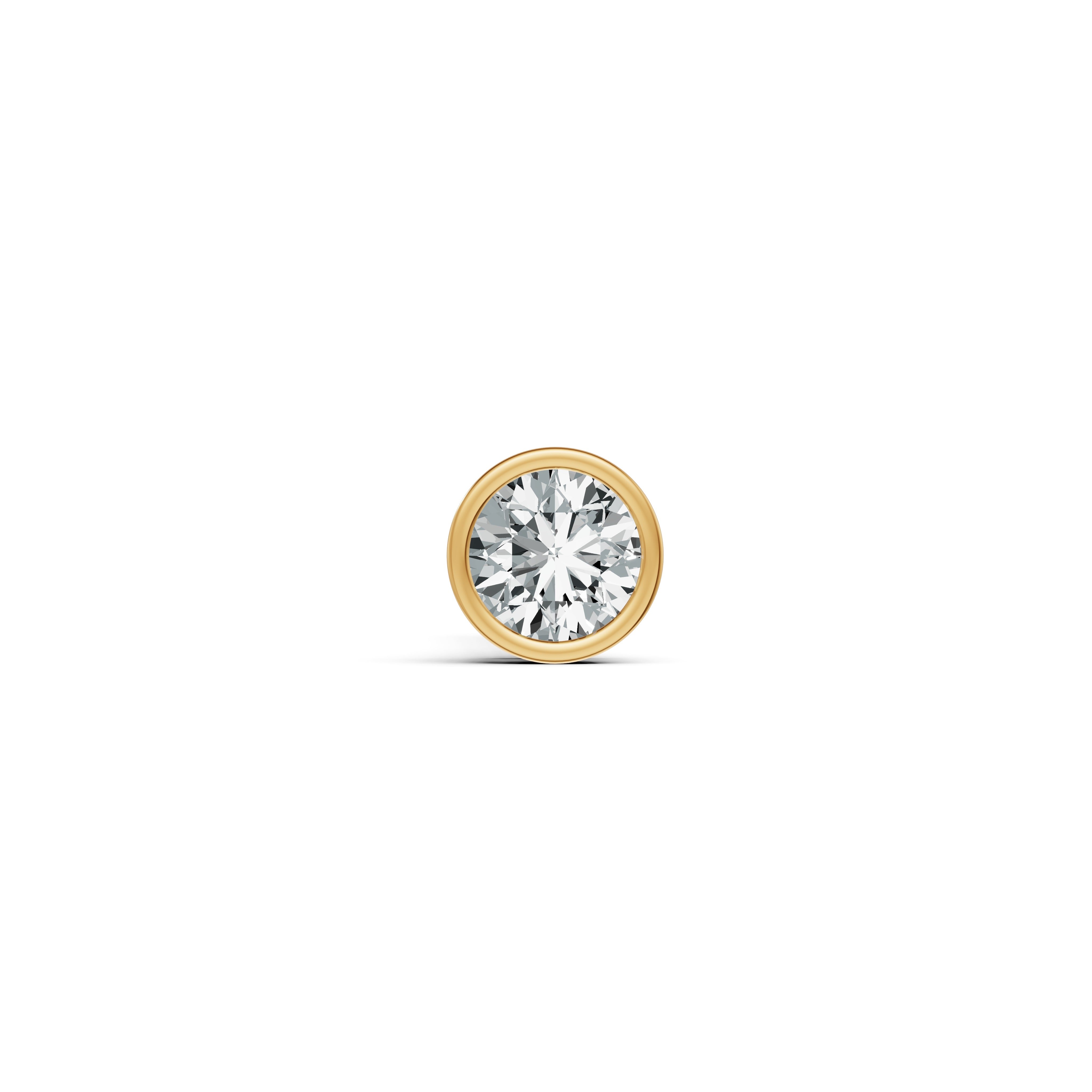 Classic Solitaire Diamond Stud
