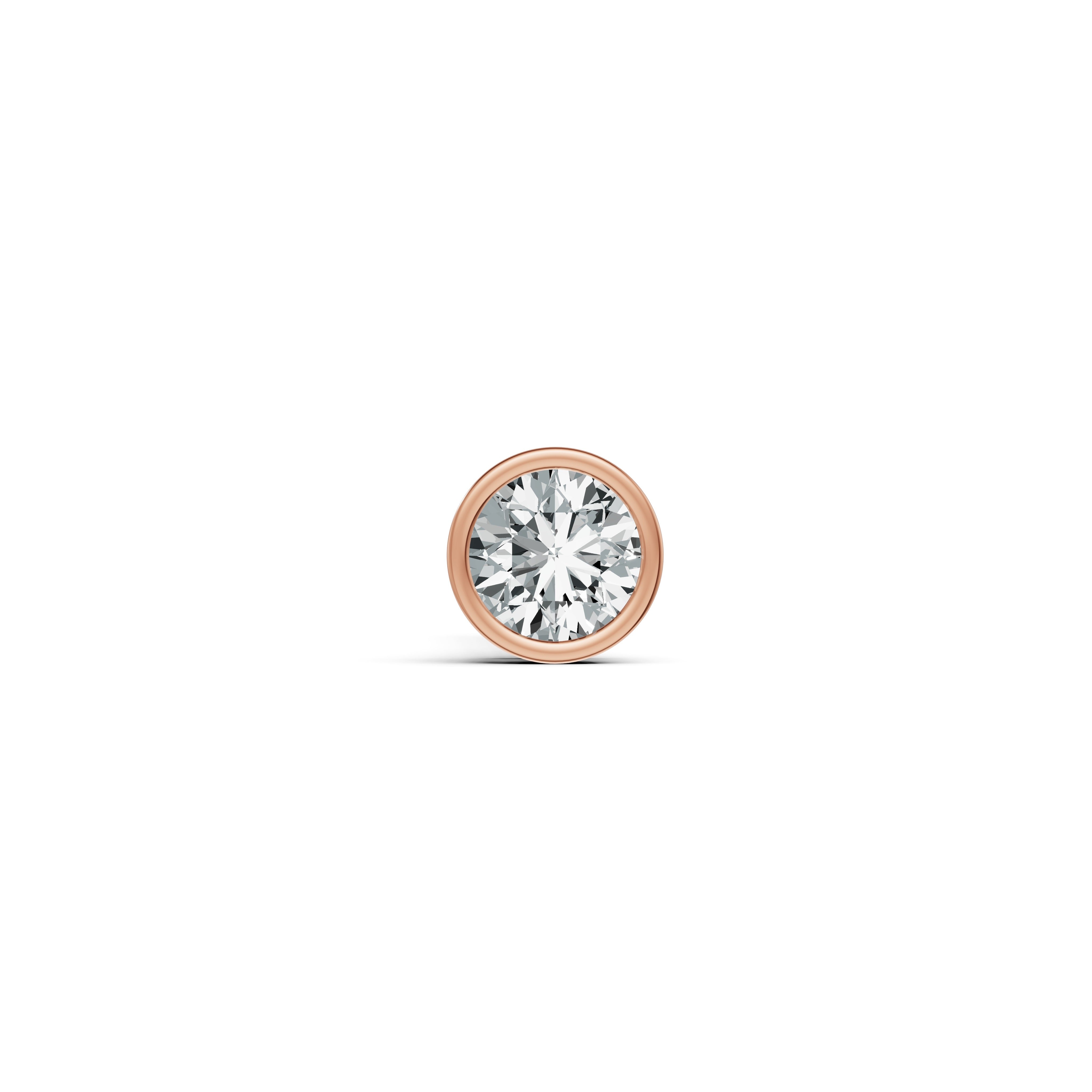 Classic Solitaire Diamond Stud