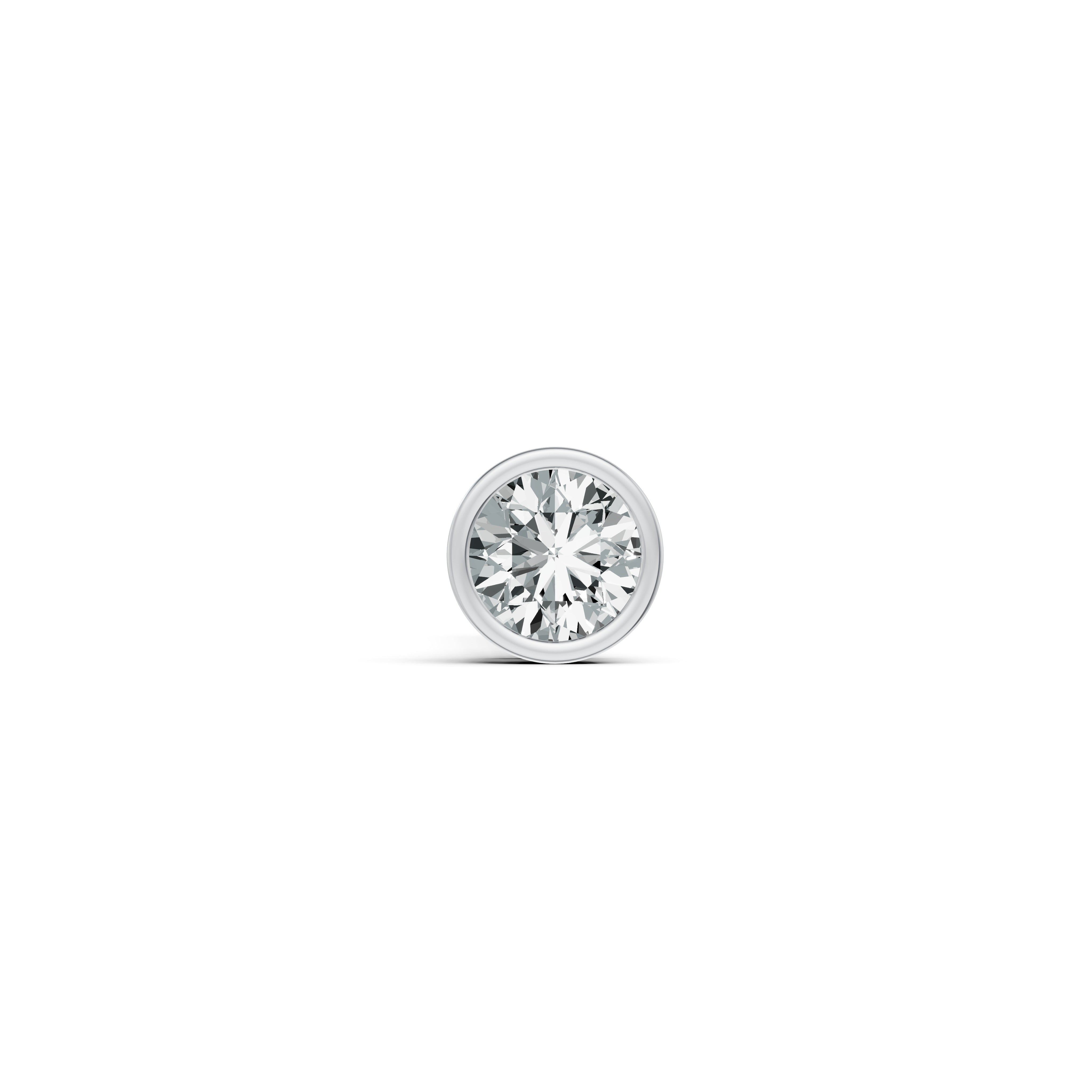 Classic Solitaire Diamond Stud