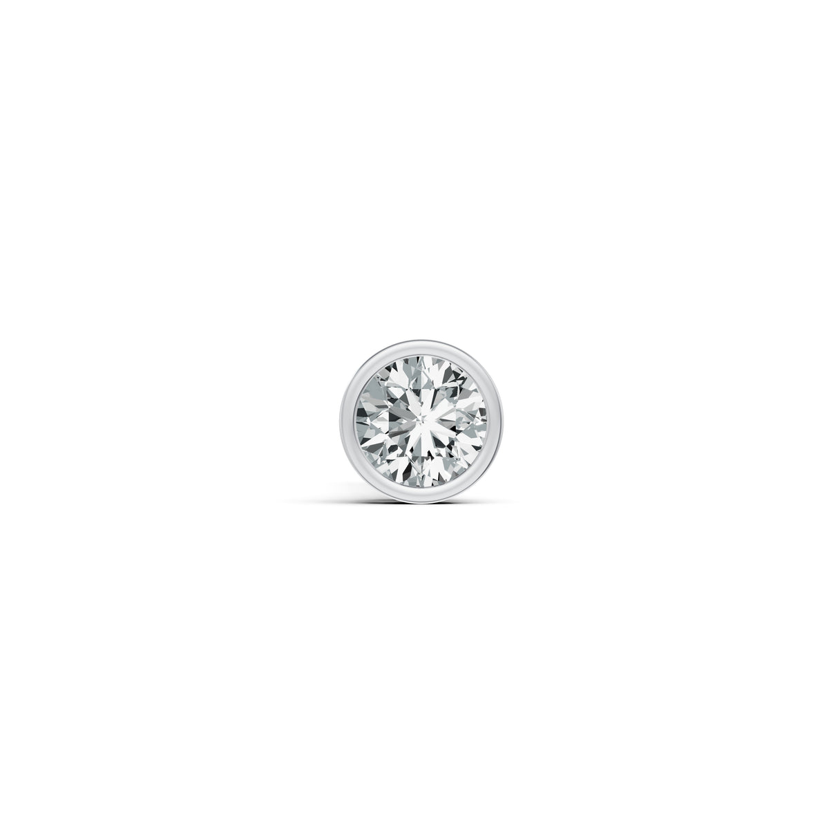 Classic Solitaire Diamond Stud