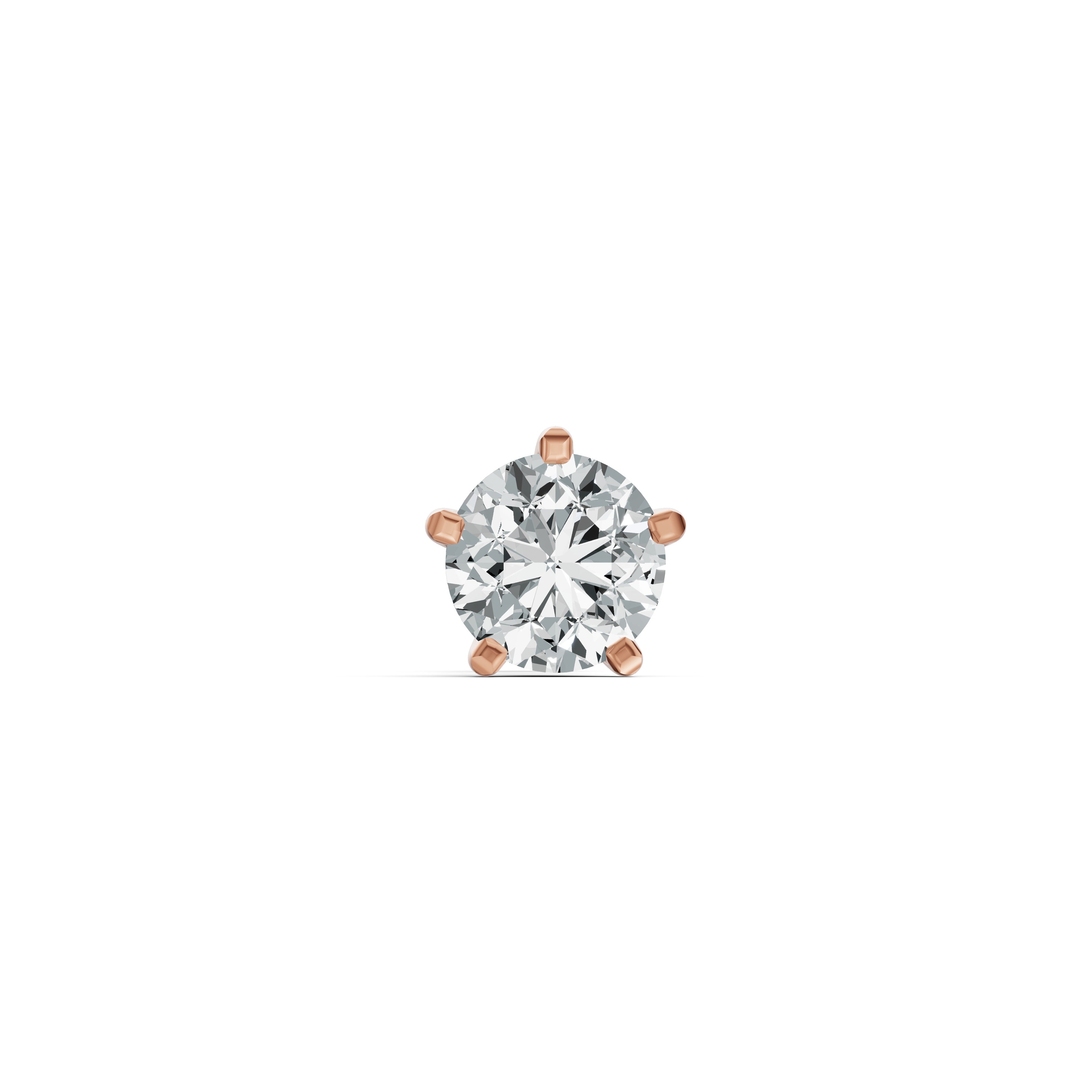 Elite Spark Solitaire Diamond Stud