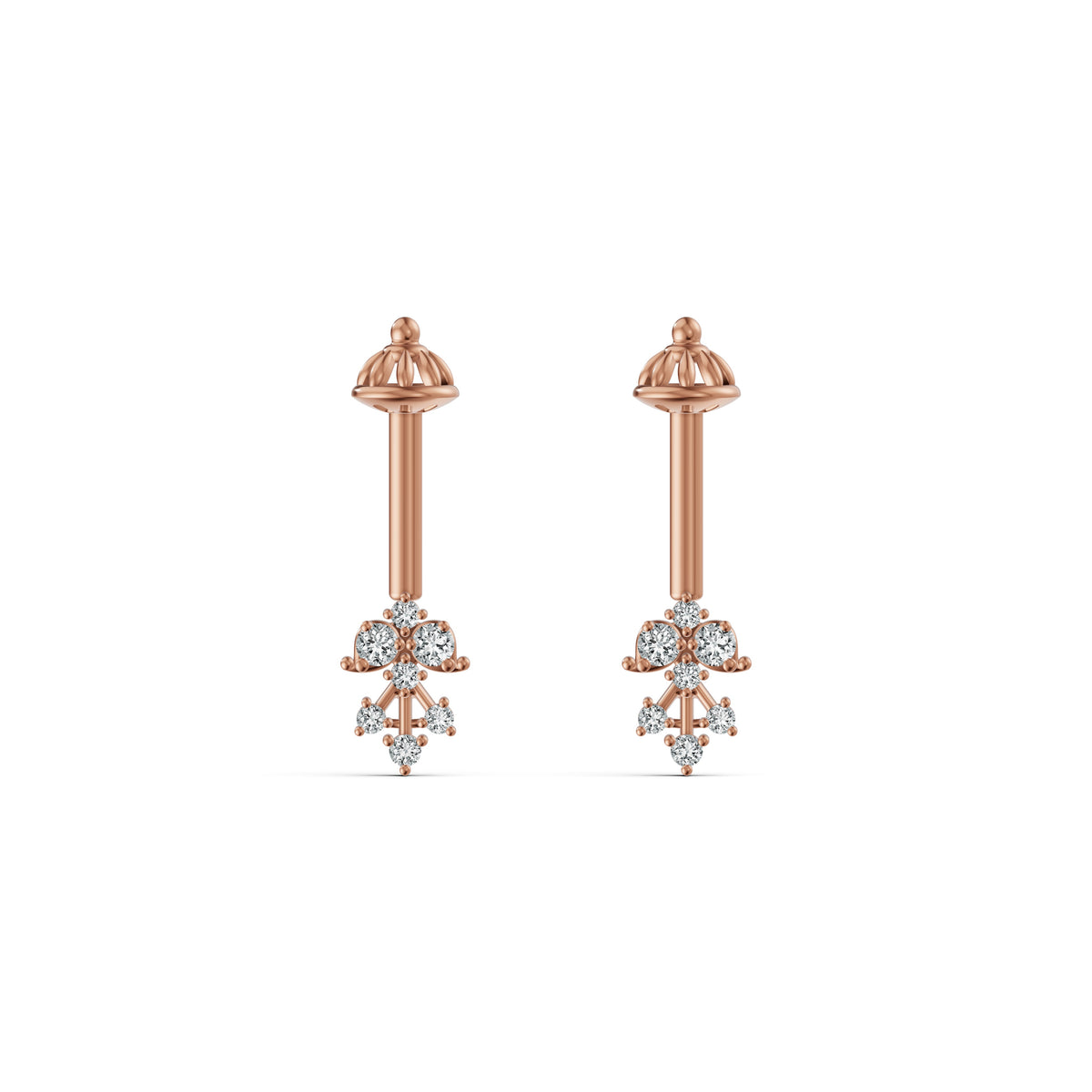 Vintage Classic Diamond Koppu Earring
