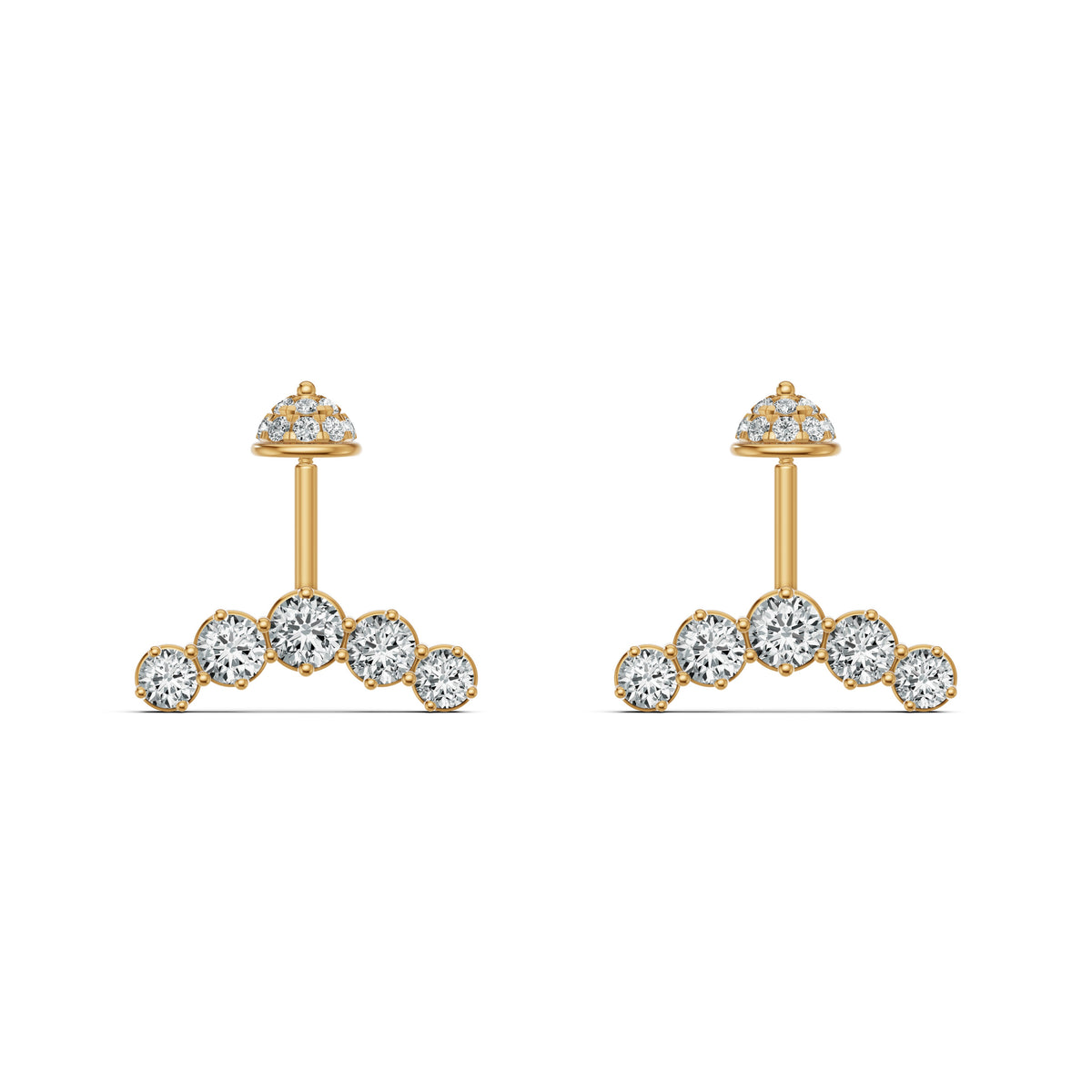 Royal Arc Diamond Koppu Earrings