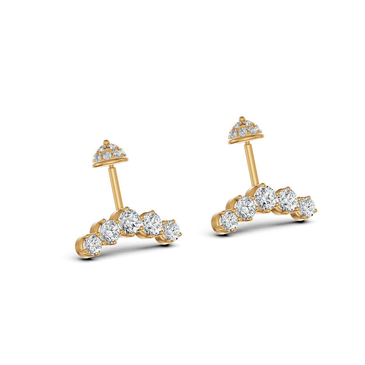 Royal Arc Diamond Koppu Earrings