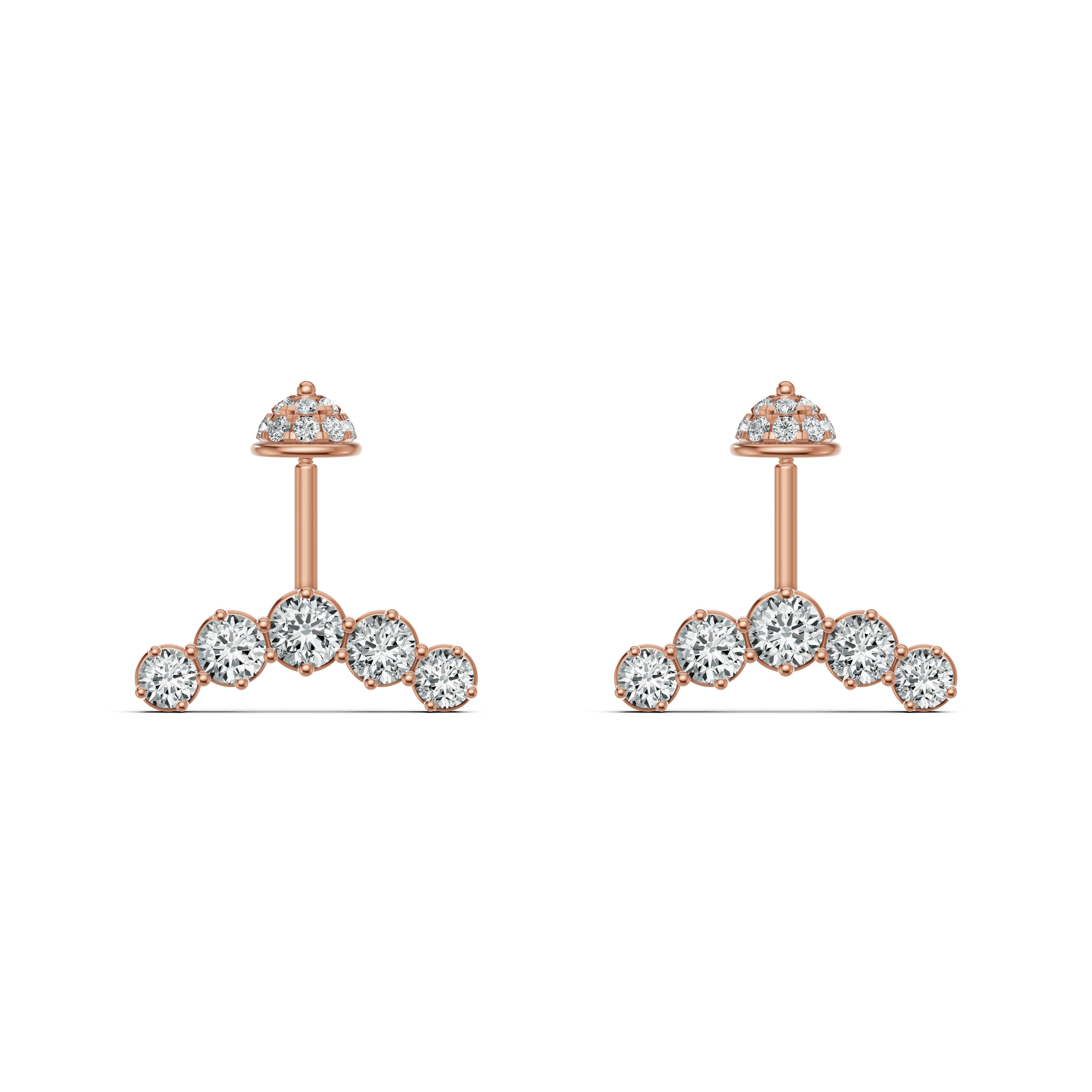 Royal Arc Diamond Koppu Earrings