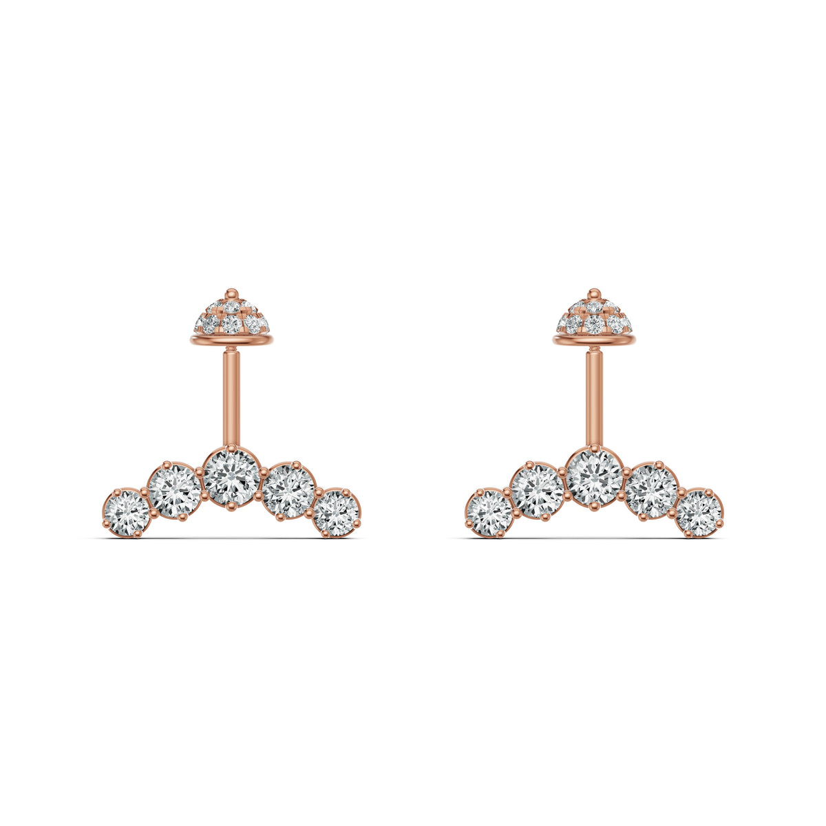 Royal Arc Diamond Koppu Earrings