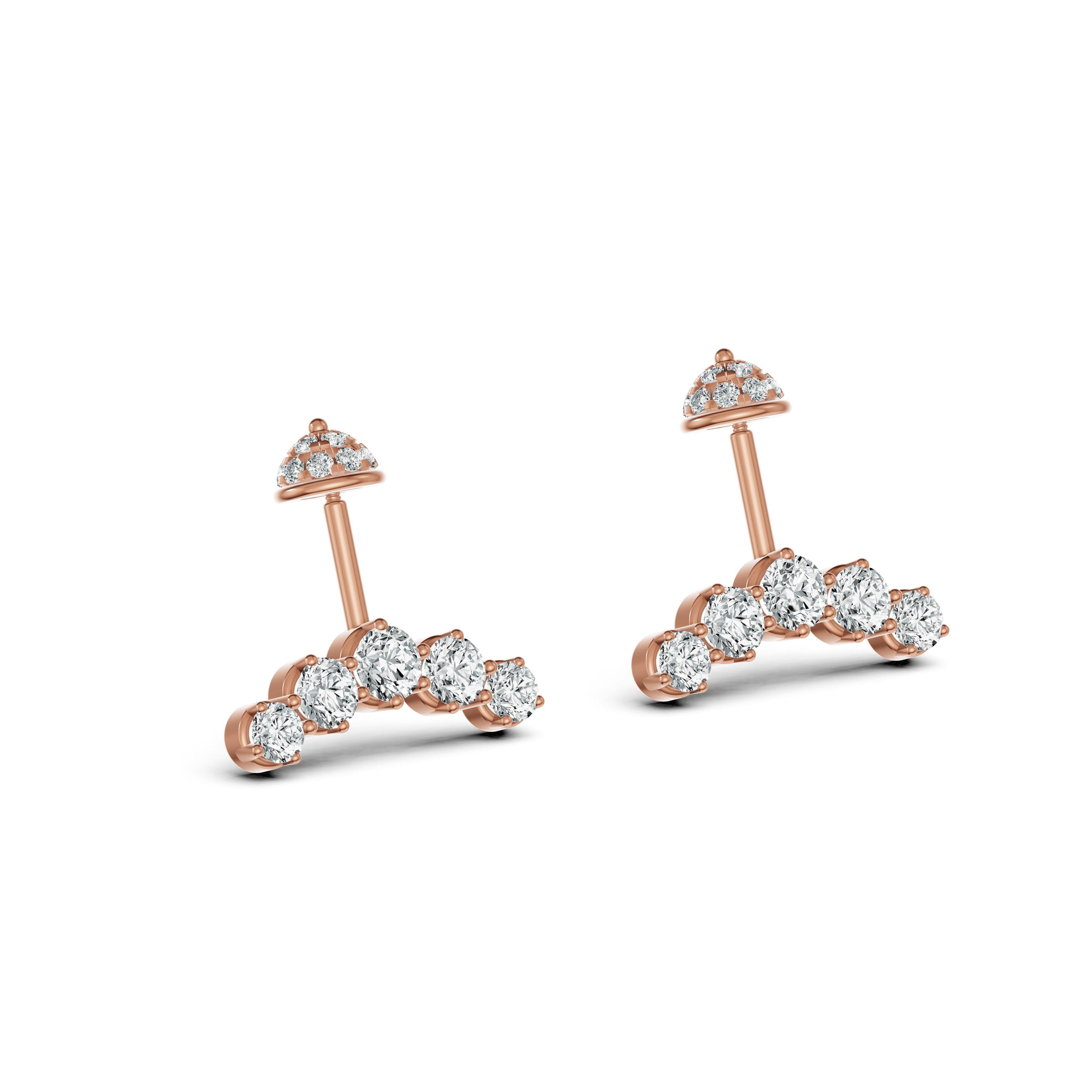 Royal Arc Diamond Koppu Earrings