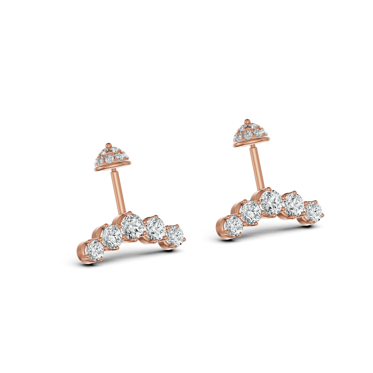 Royal Arc Diamond Koppu Earrings