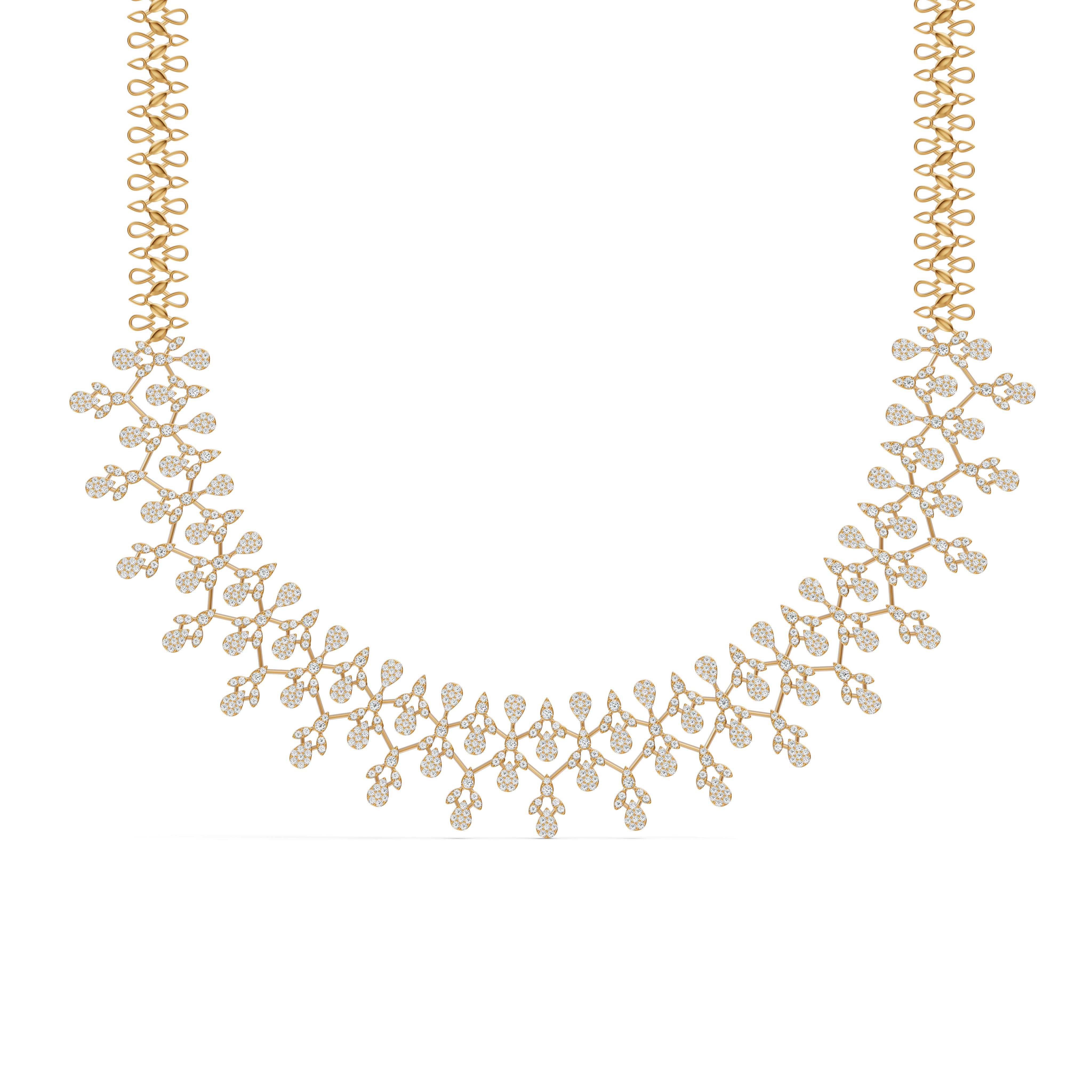 Enchanted Vine Diamond Necklace