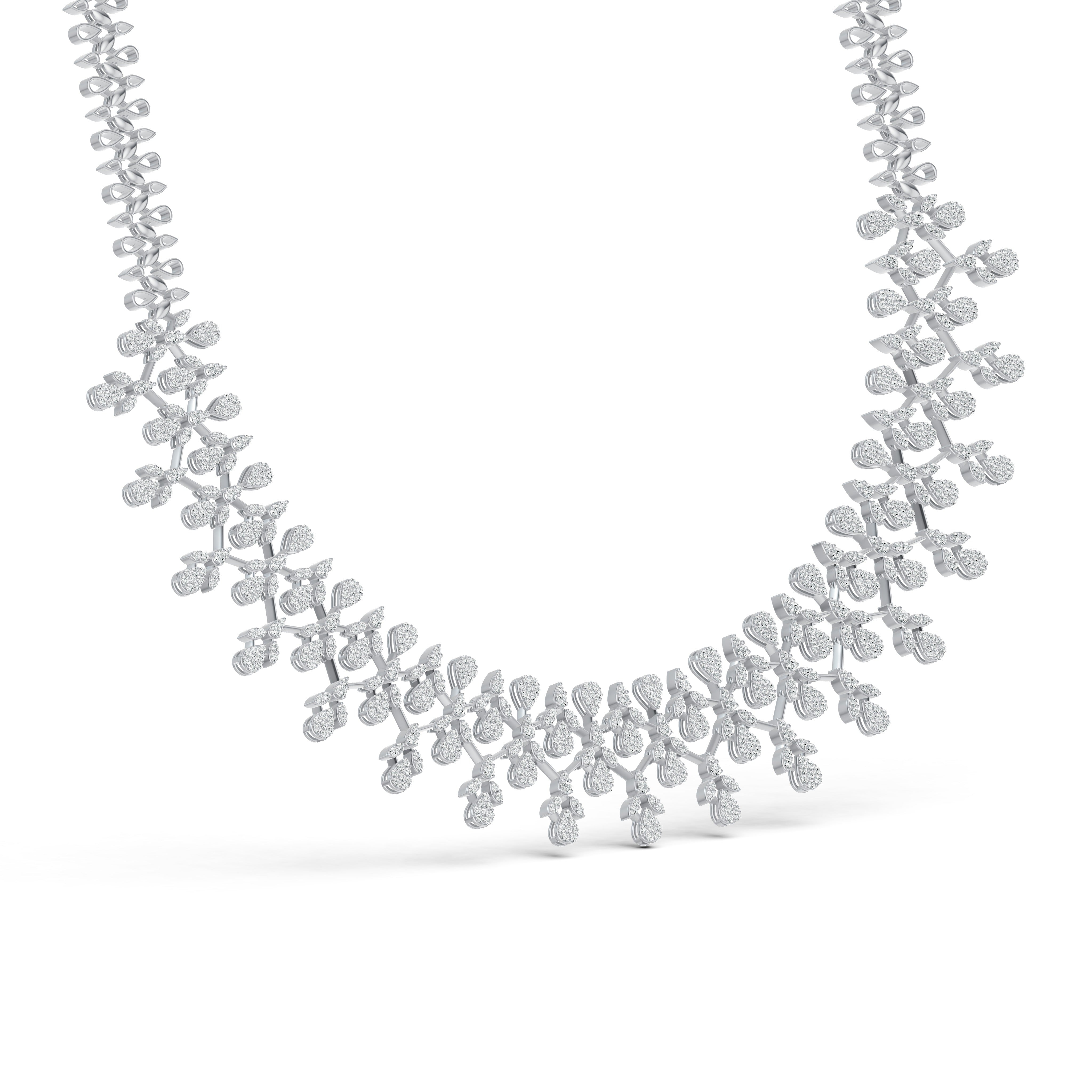 Enchanted Vine Diamond Necklace
