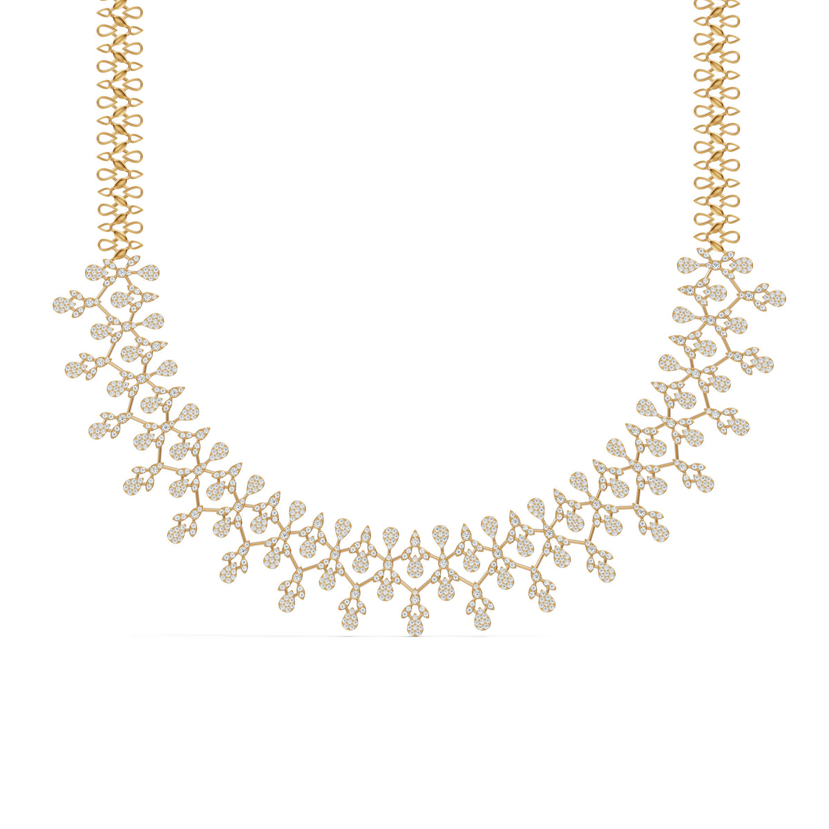 Enchanted Vine Diamond Necklace