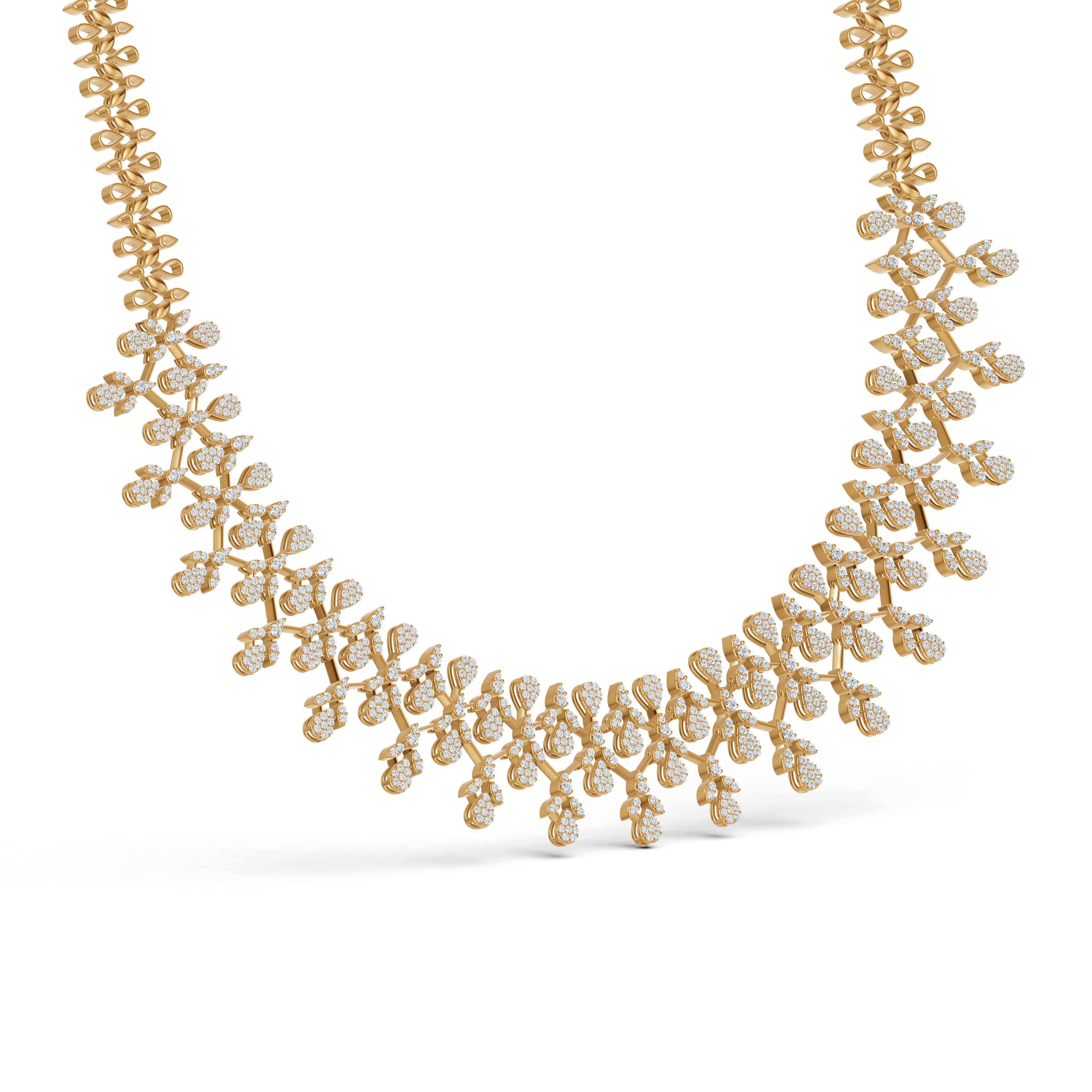 Enchanted Vine Diamond Necklace