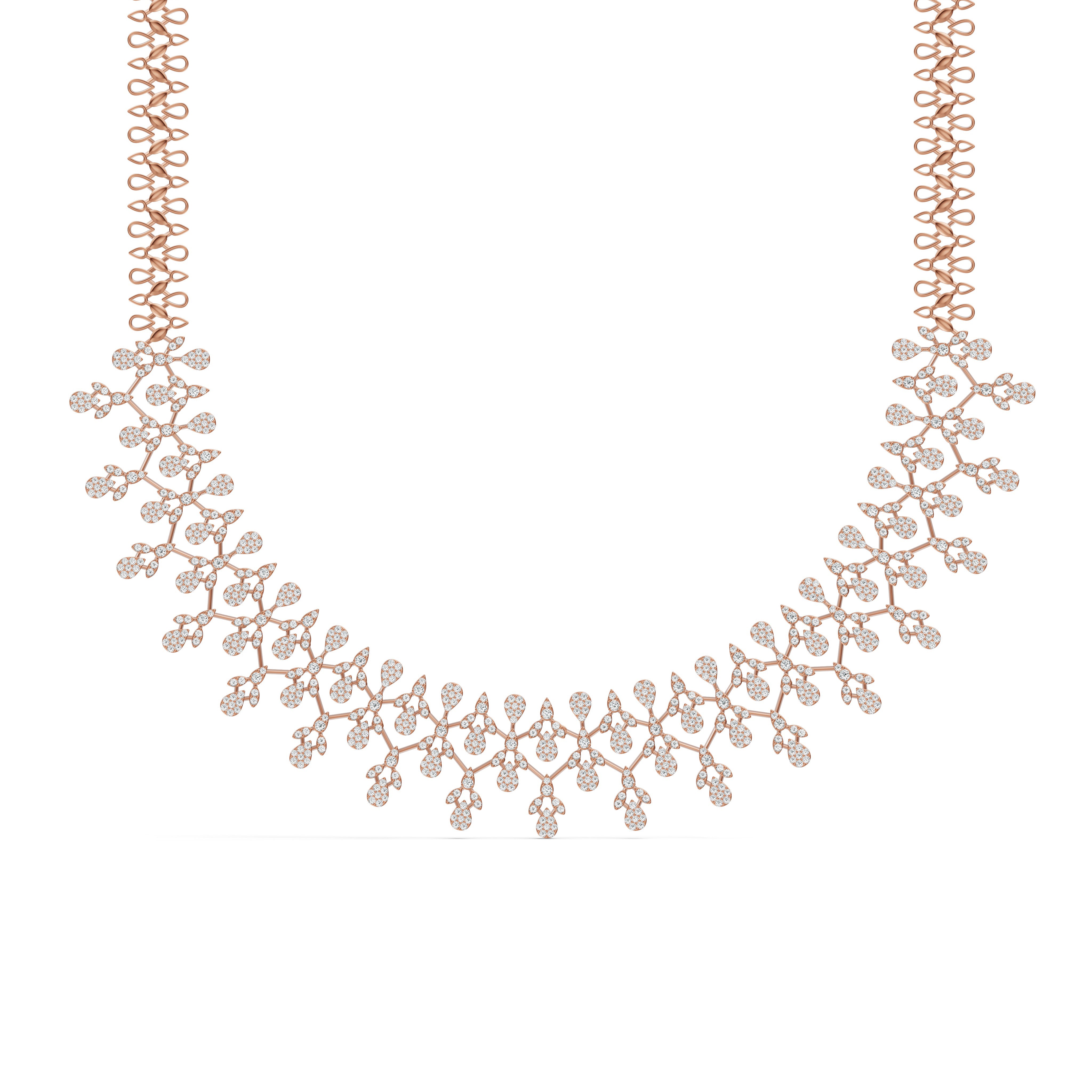 Enchanted Vine Diamond Necklace
