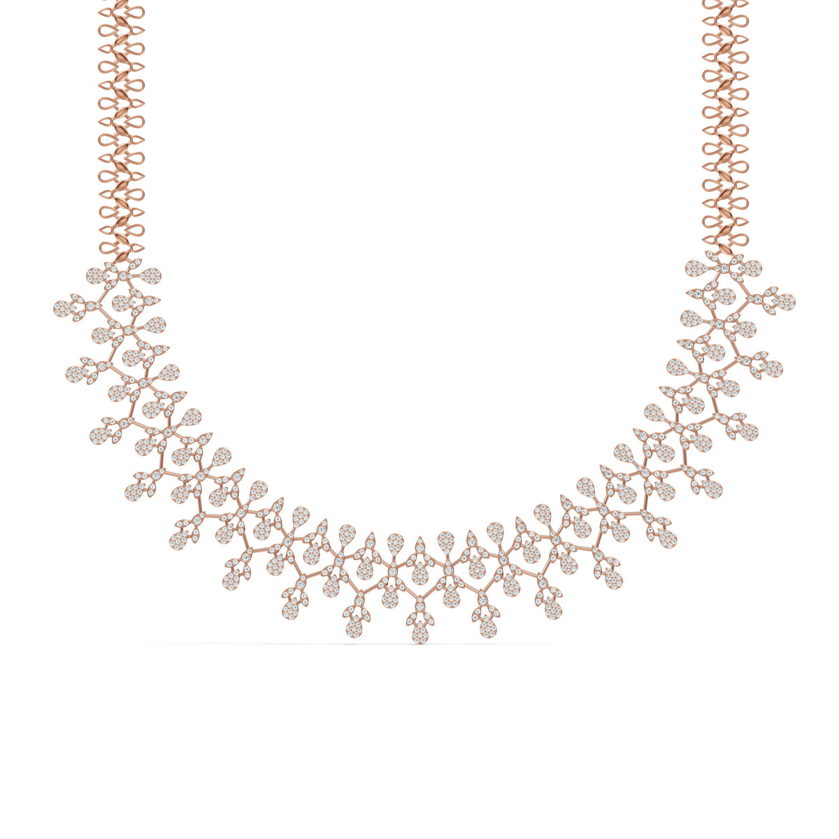 Enchanted Vine Diamond Necklace
