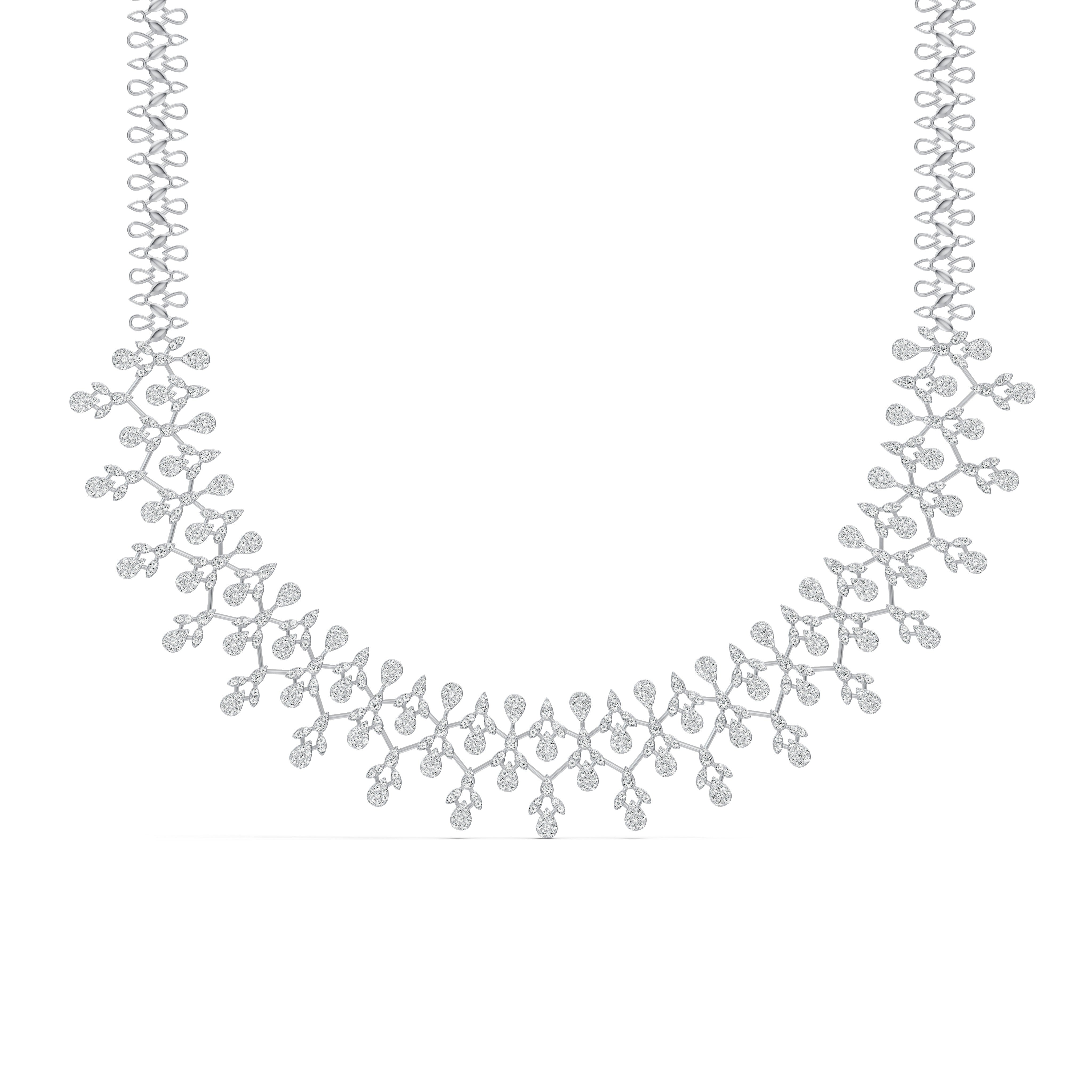 Enchanted Vine Diamond Necklace