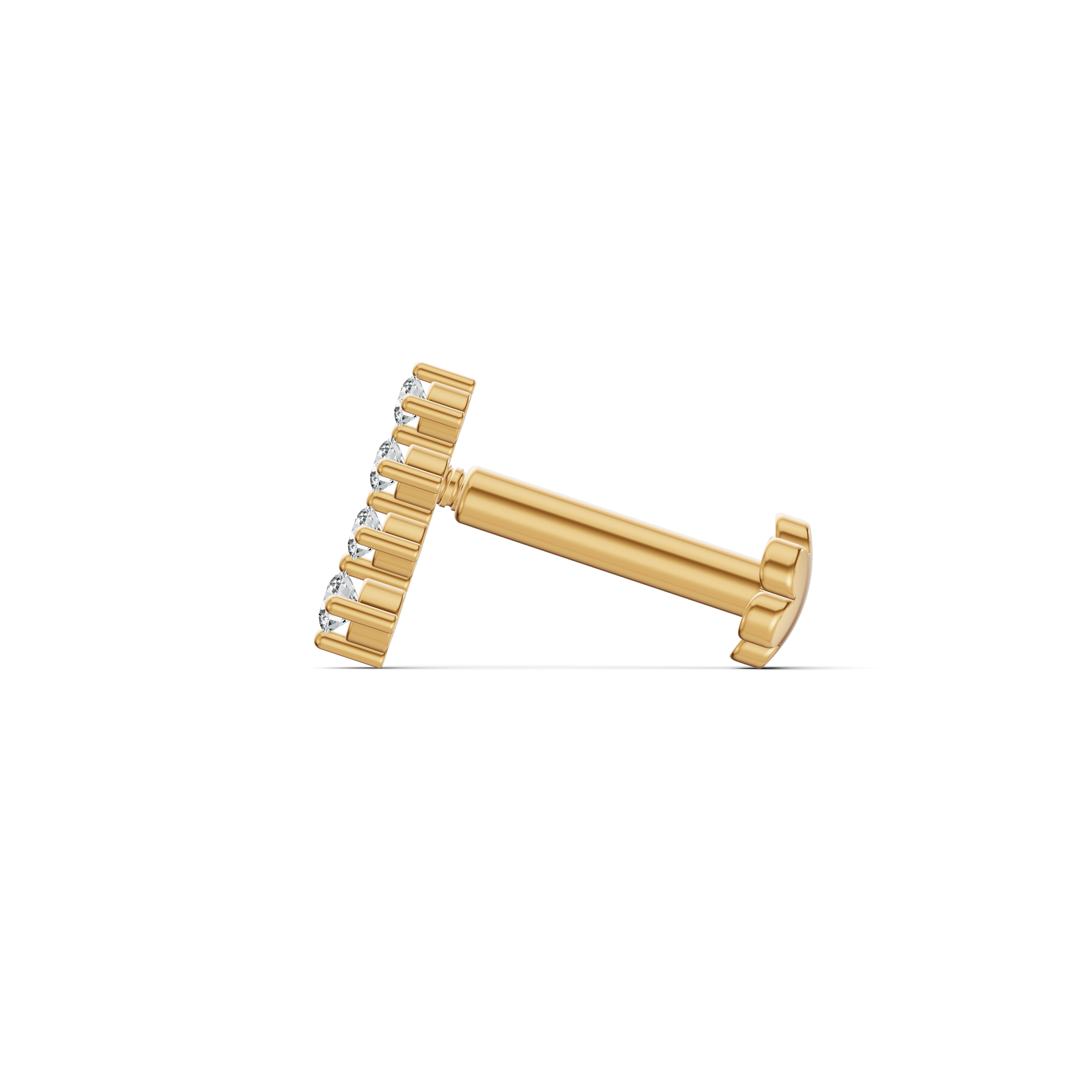 Classic Vertical Diamond Nosepin