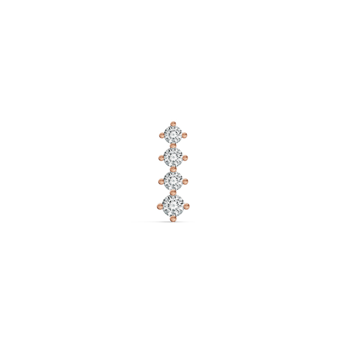 Classic Vertical Diamond Nosepin