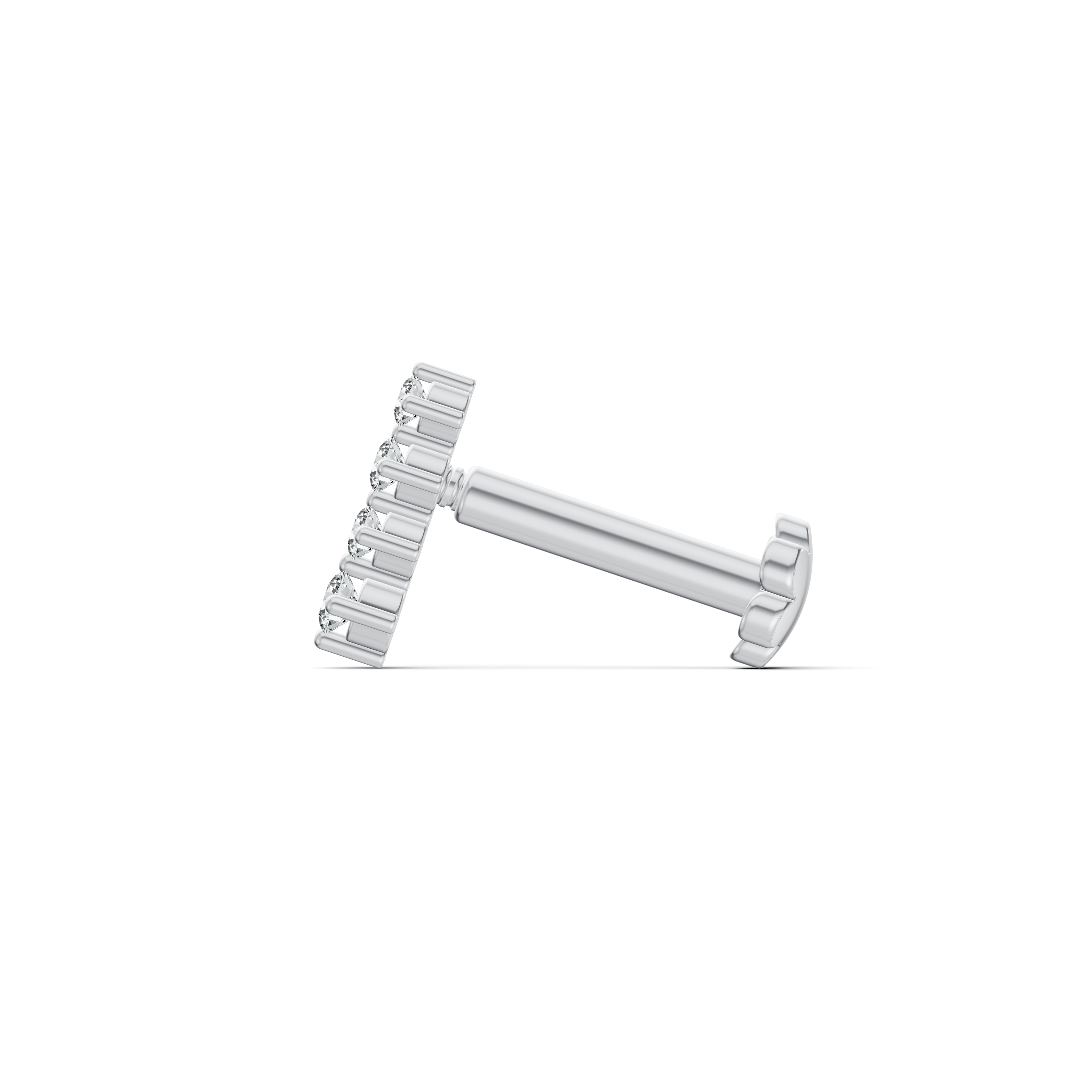 Classic Vertical Diamond Nosepin