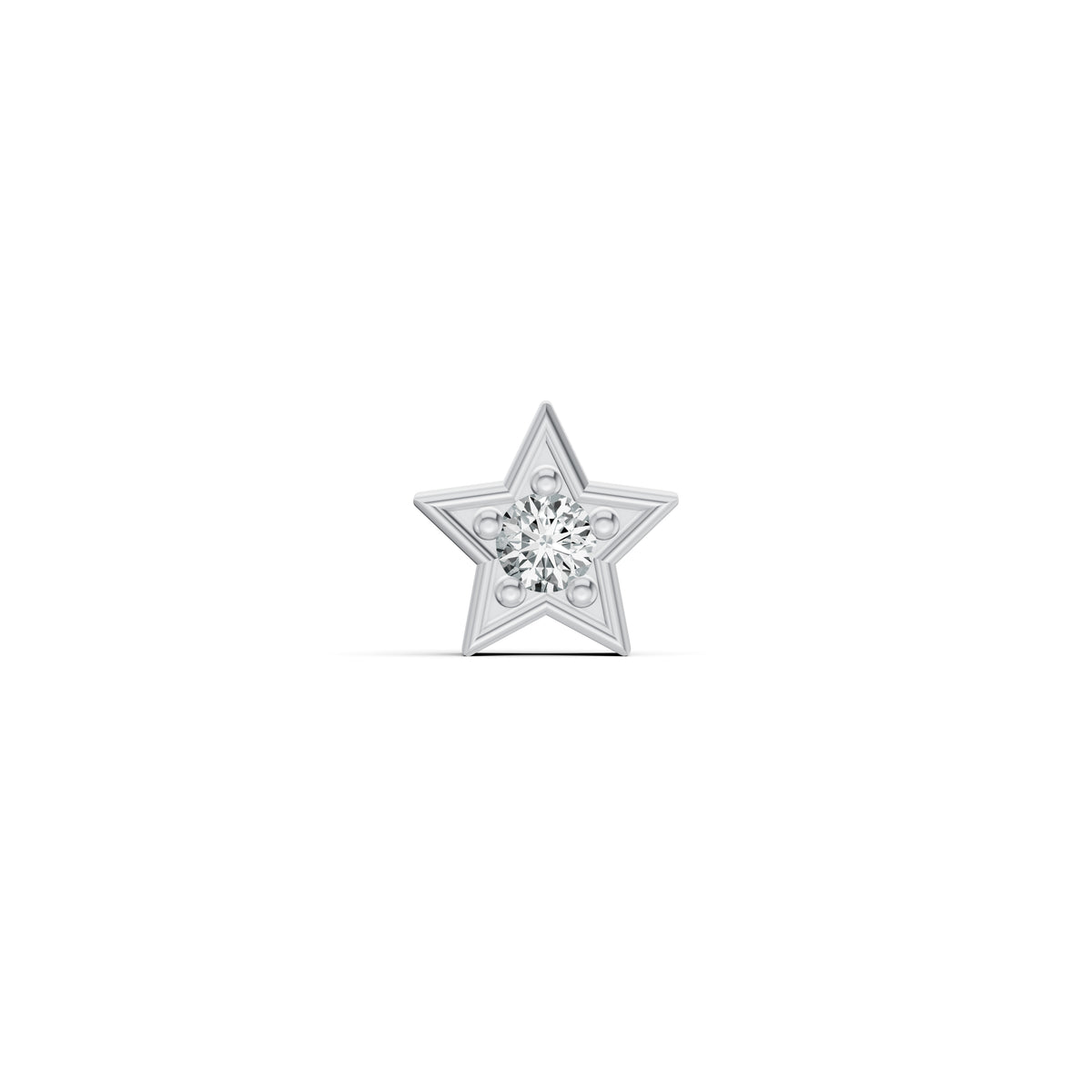 Petite Star Diamond Nosepin