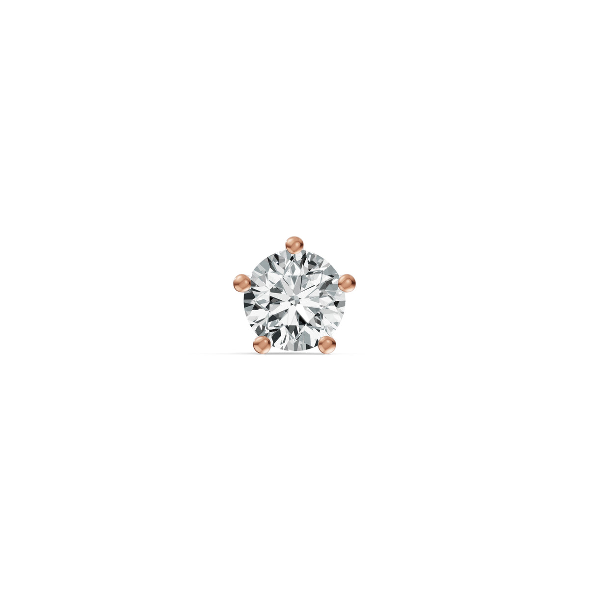 Classic Solitaire Diamond Nosepin