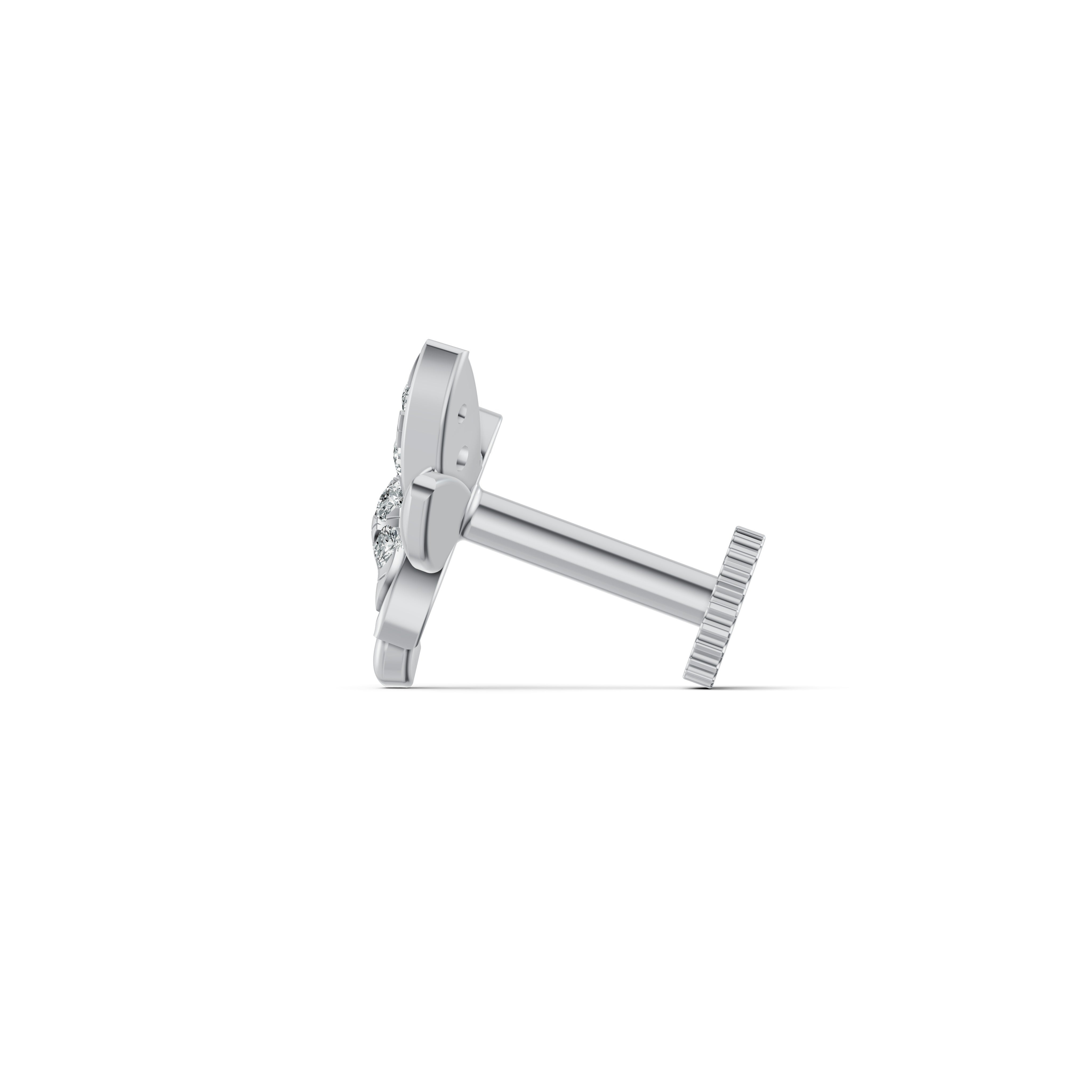Hummingbird Diamond Nosepin
