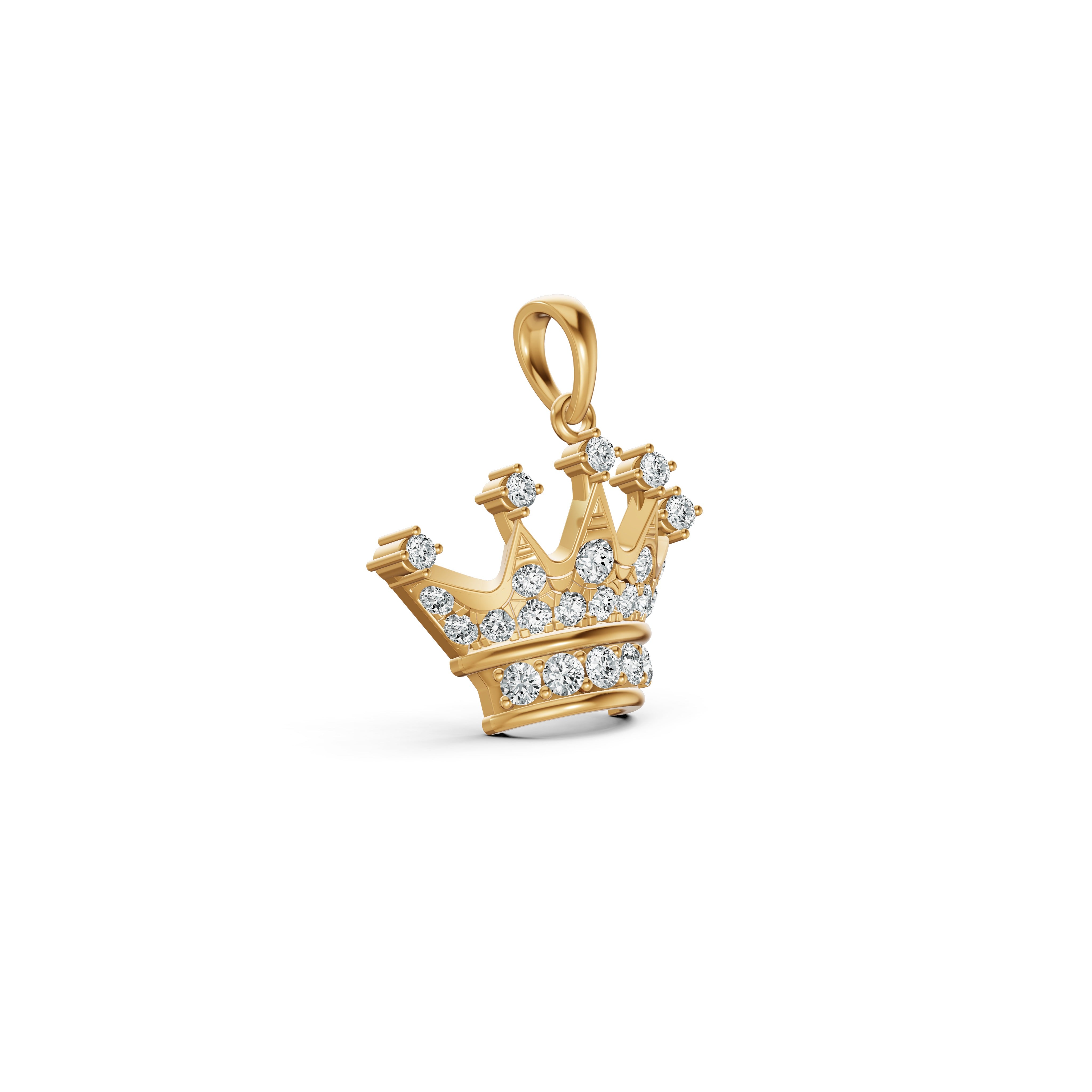 Royal Crown Diamond Pendant