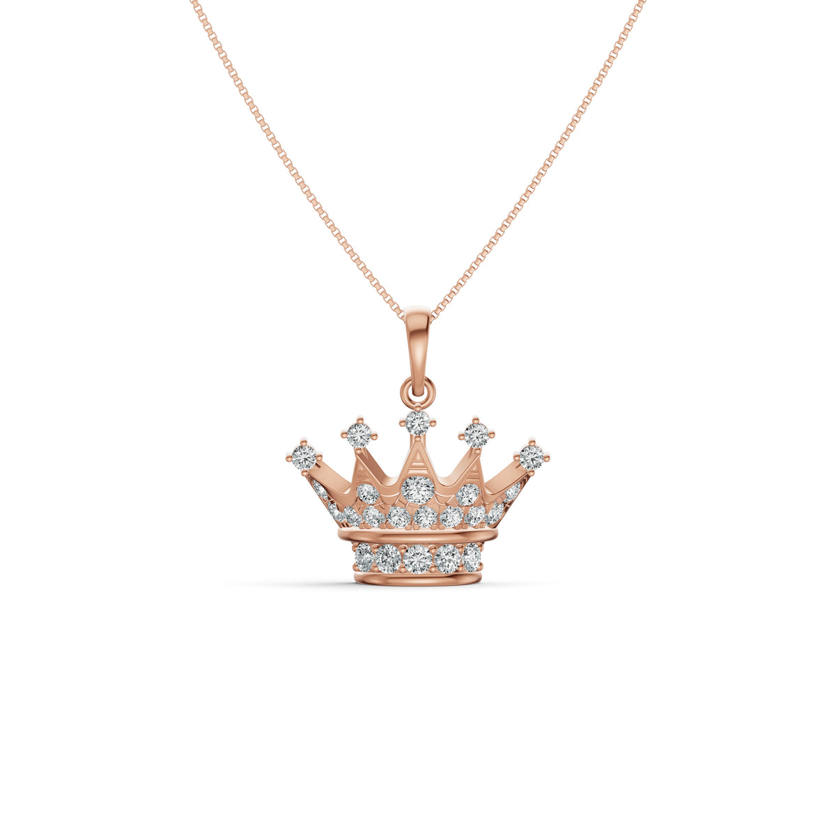 Royal Crown Diamond Pendant