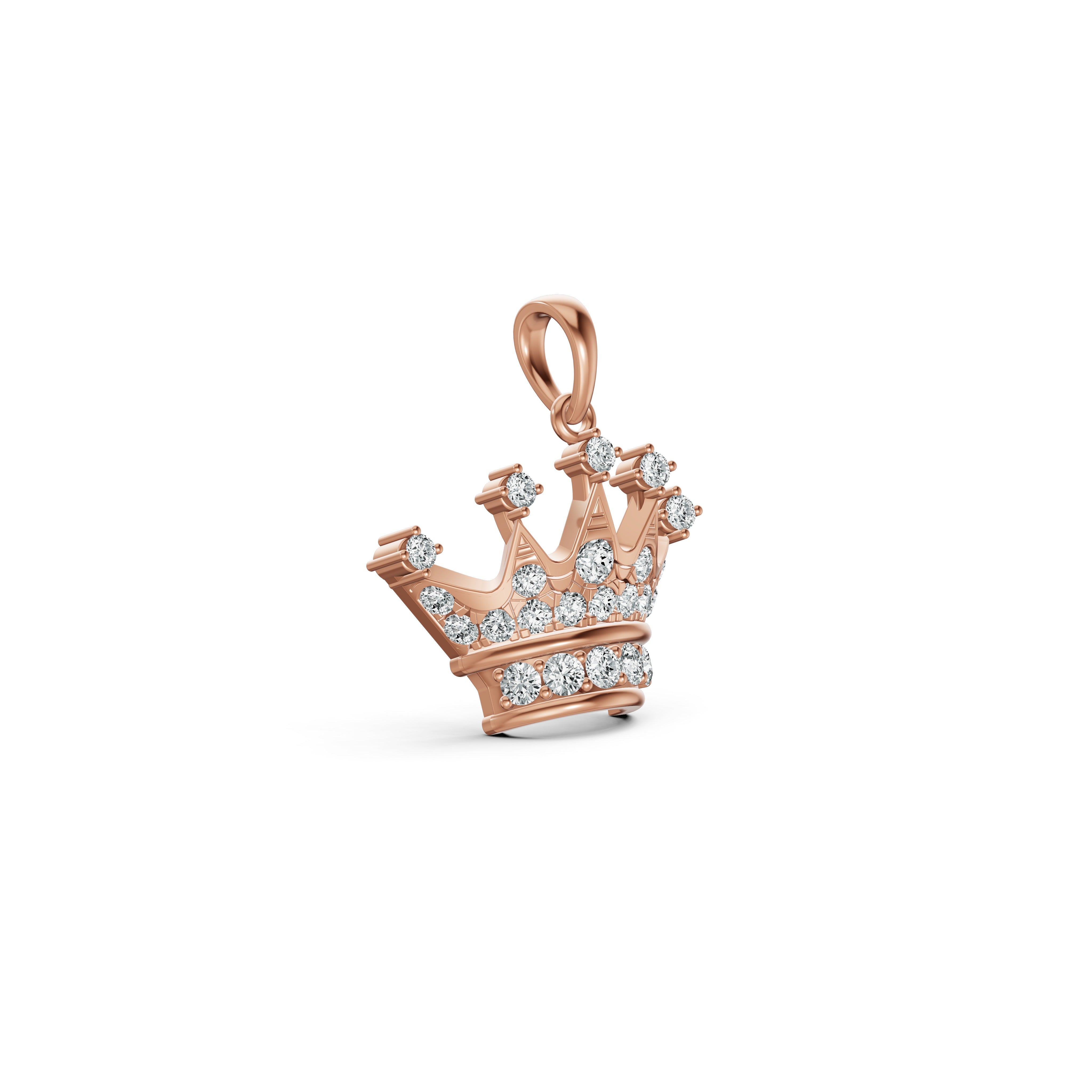 Royal Crown Diamond Pendant