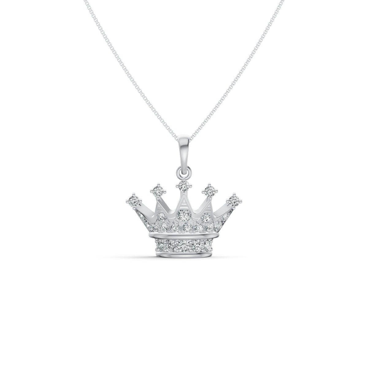 Royal Crown Diamond Pendant