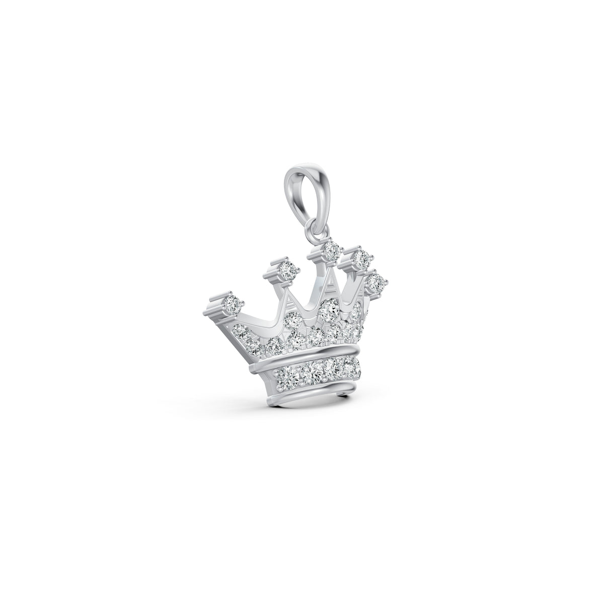 Royal Crown Diamond Pendant